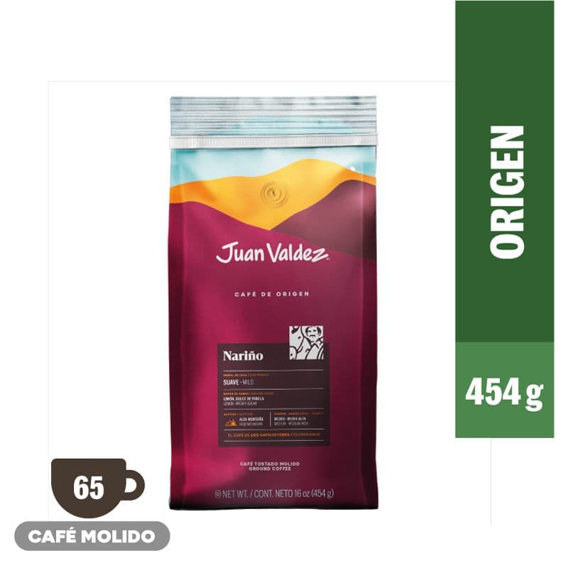 Café en Grano Juan Valdez Nariño 454 grs_1