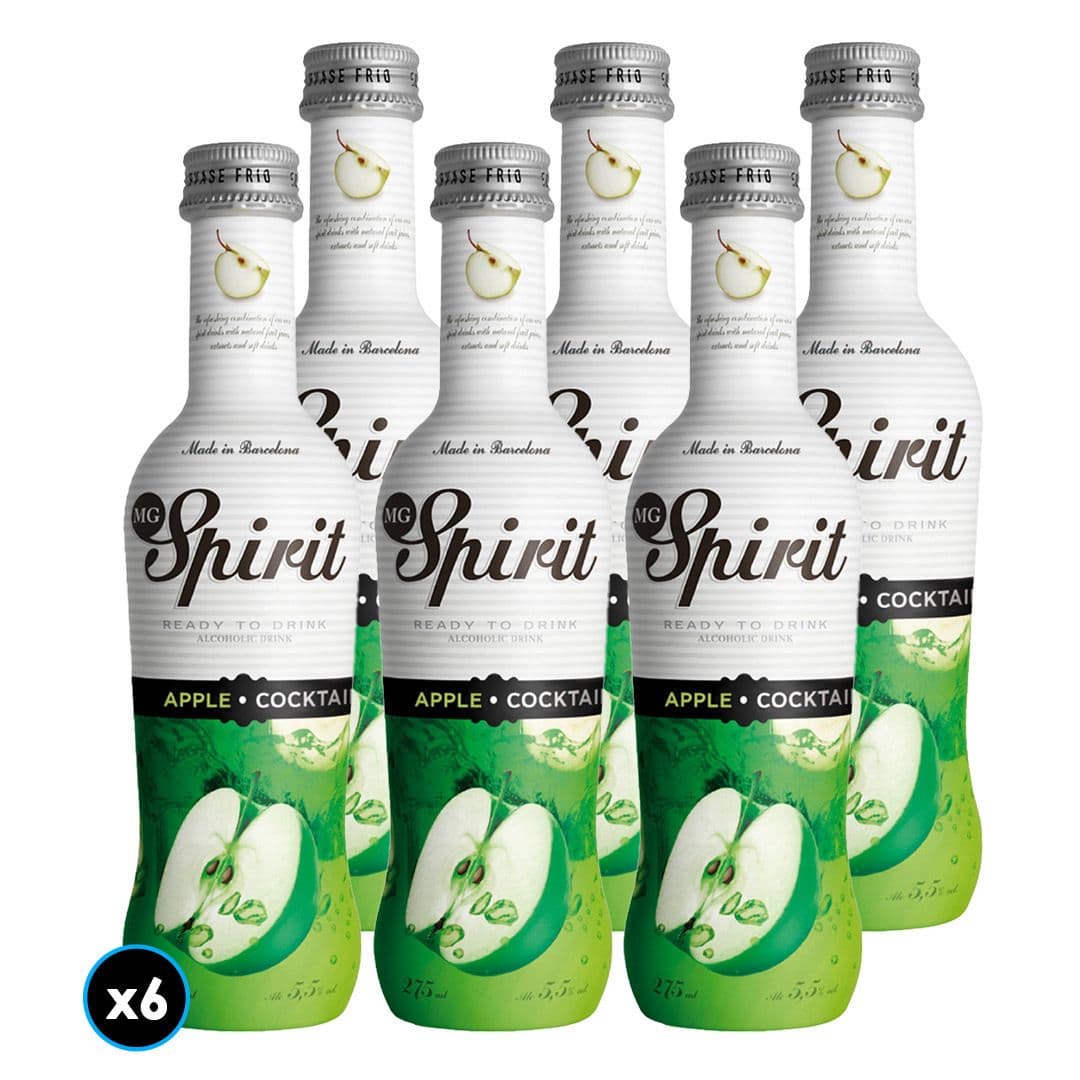 6x Vodka Spirit Apple 275cc 5.5°alc._1