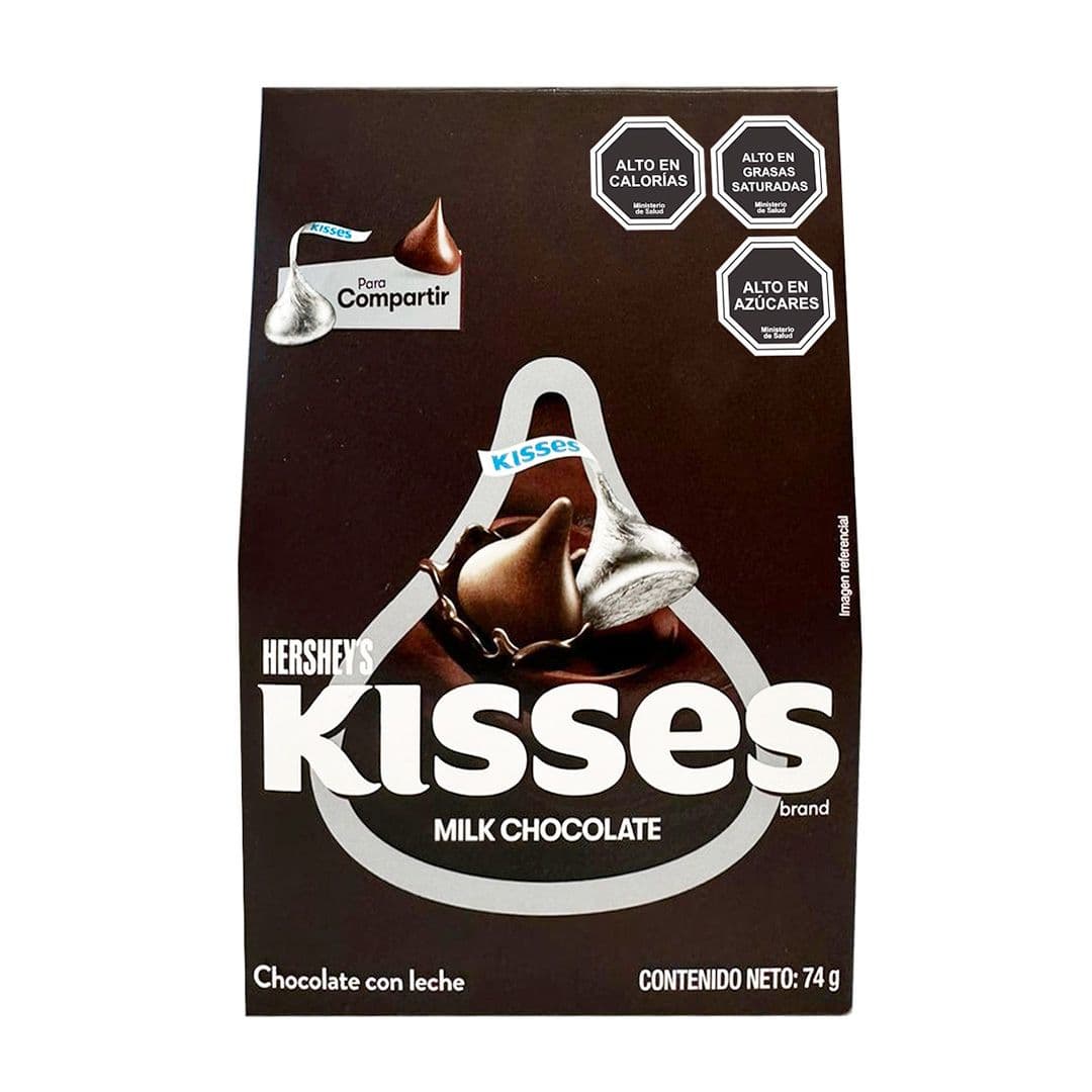 Chocolate Hersheys Kisses Leche 74 grs._1