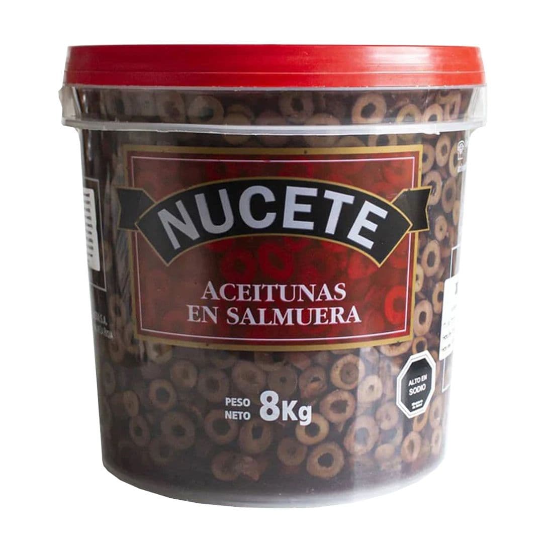 Aceituna Negra Nucete Balde Rodajas 4 KG_1