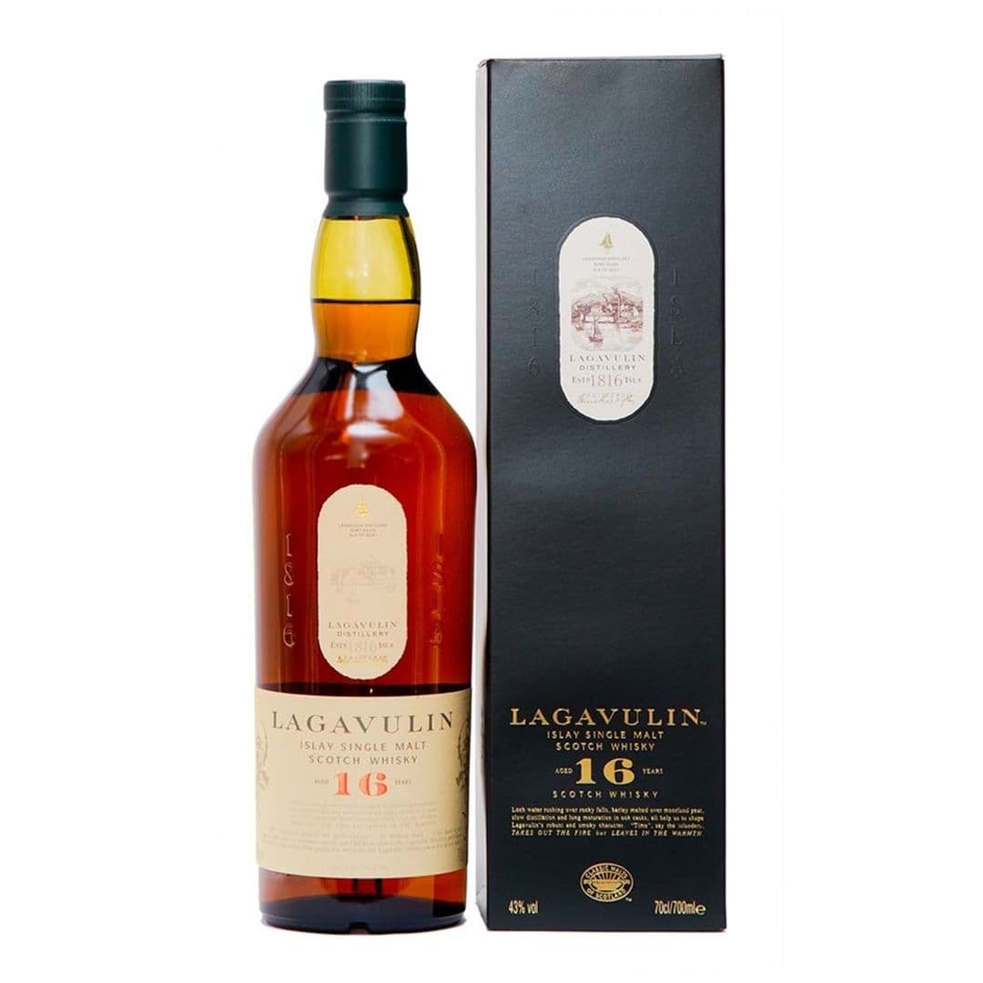 Whisky Lagavulin Single Malt 16 años 700cc 43° alc._1