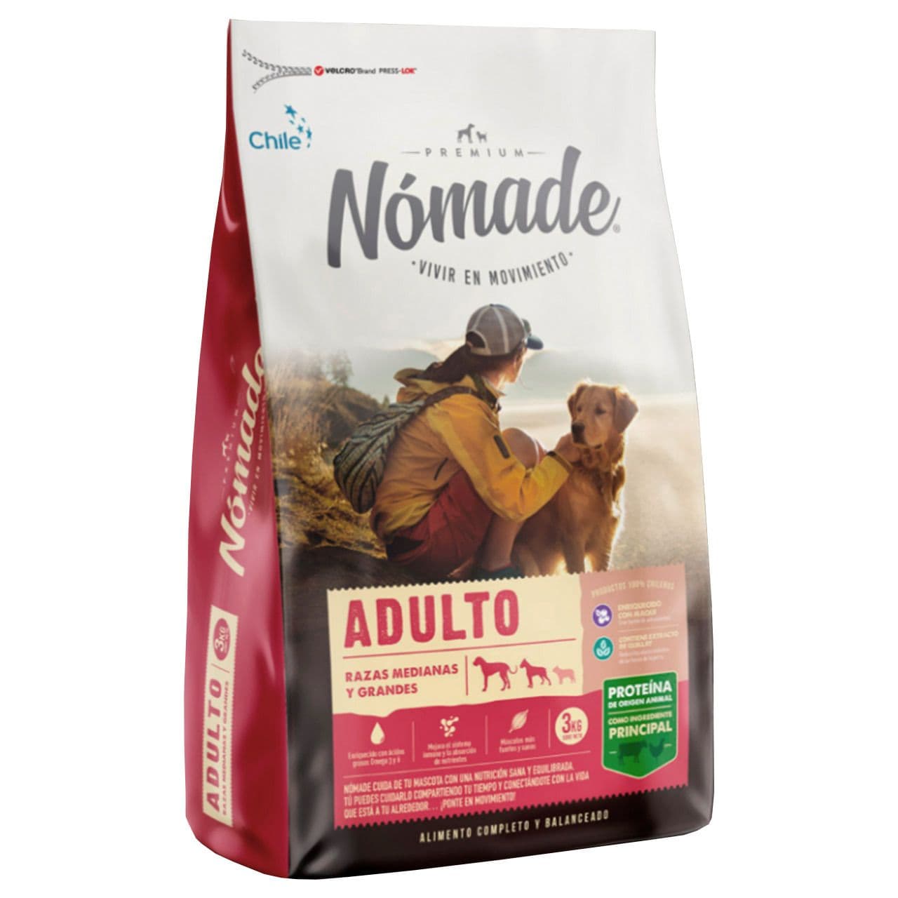 Comida de Perro Nomade Adulto 3 Kg_1