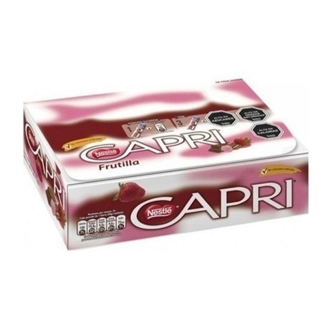 24x Chocolate Capri Relleno Frutilla 30 gr_1