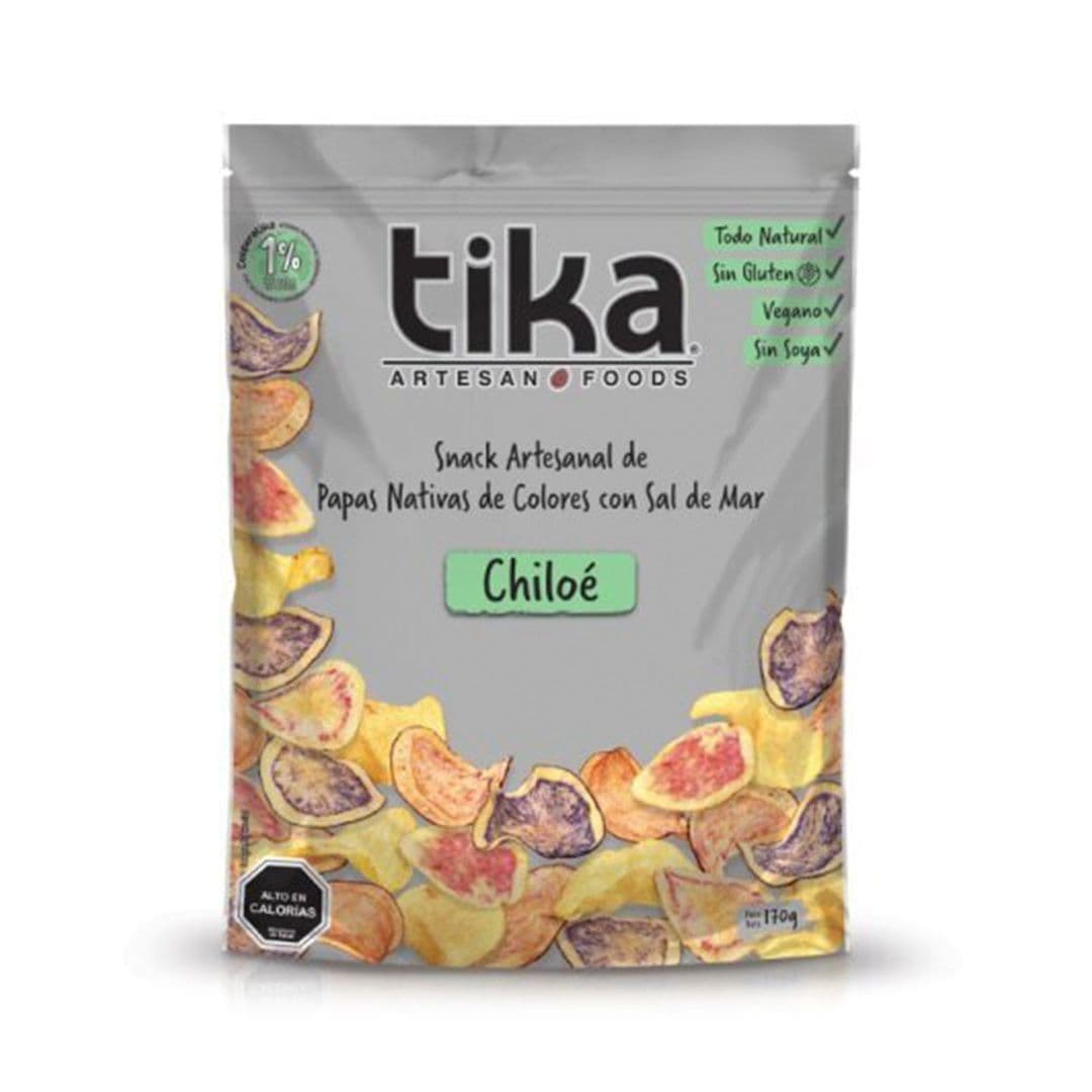 Papas Tika Chips Naturales Chiloé 170 grs._1