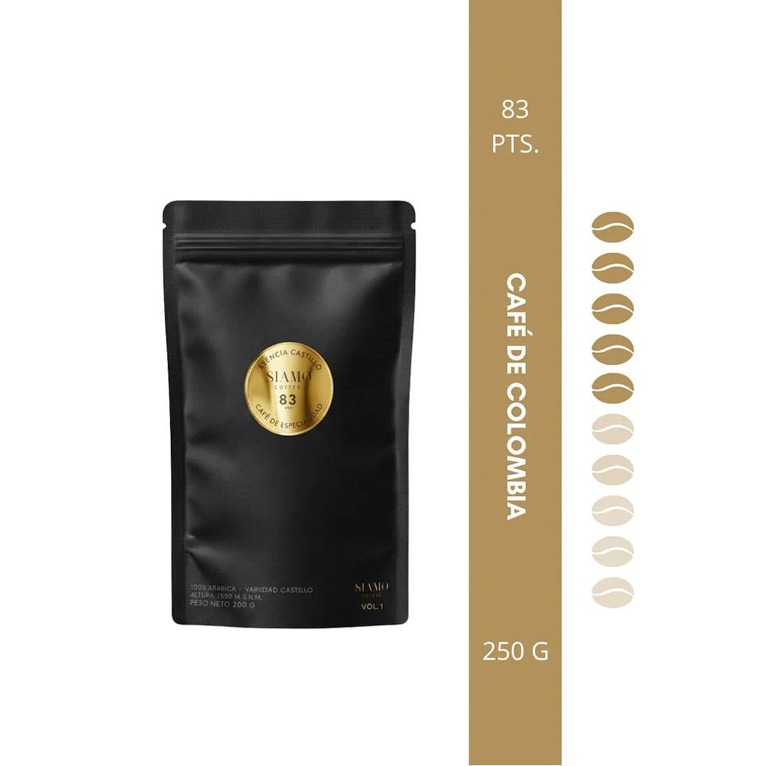 Café Molido de Especialidad Colombia Siamo Vol 1 250grs_1