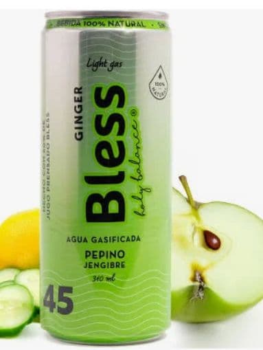 Agua Bless Pepino y Jengibre con Gas 310cc_1