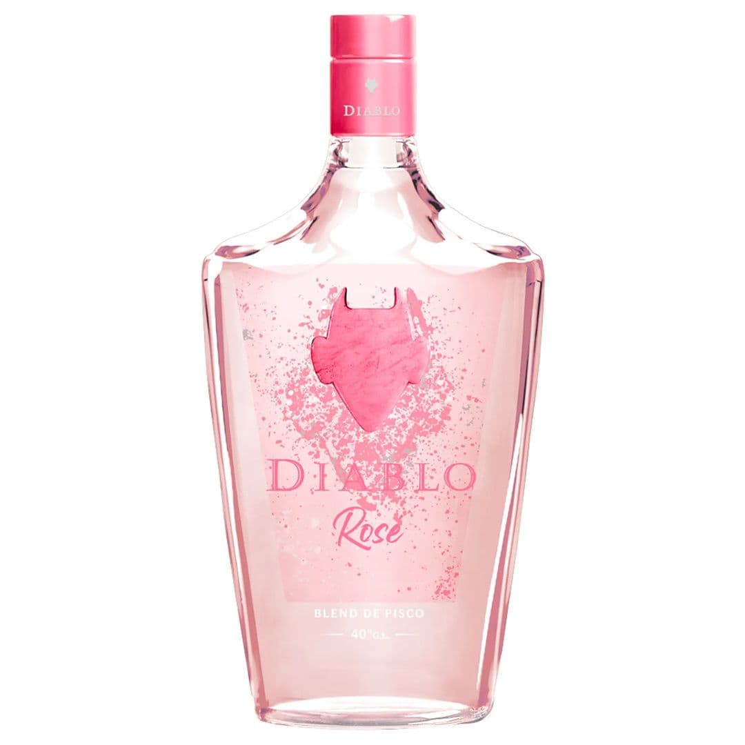 Pisco Diablo Rose 700cc 40°alc._1
