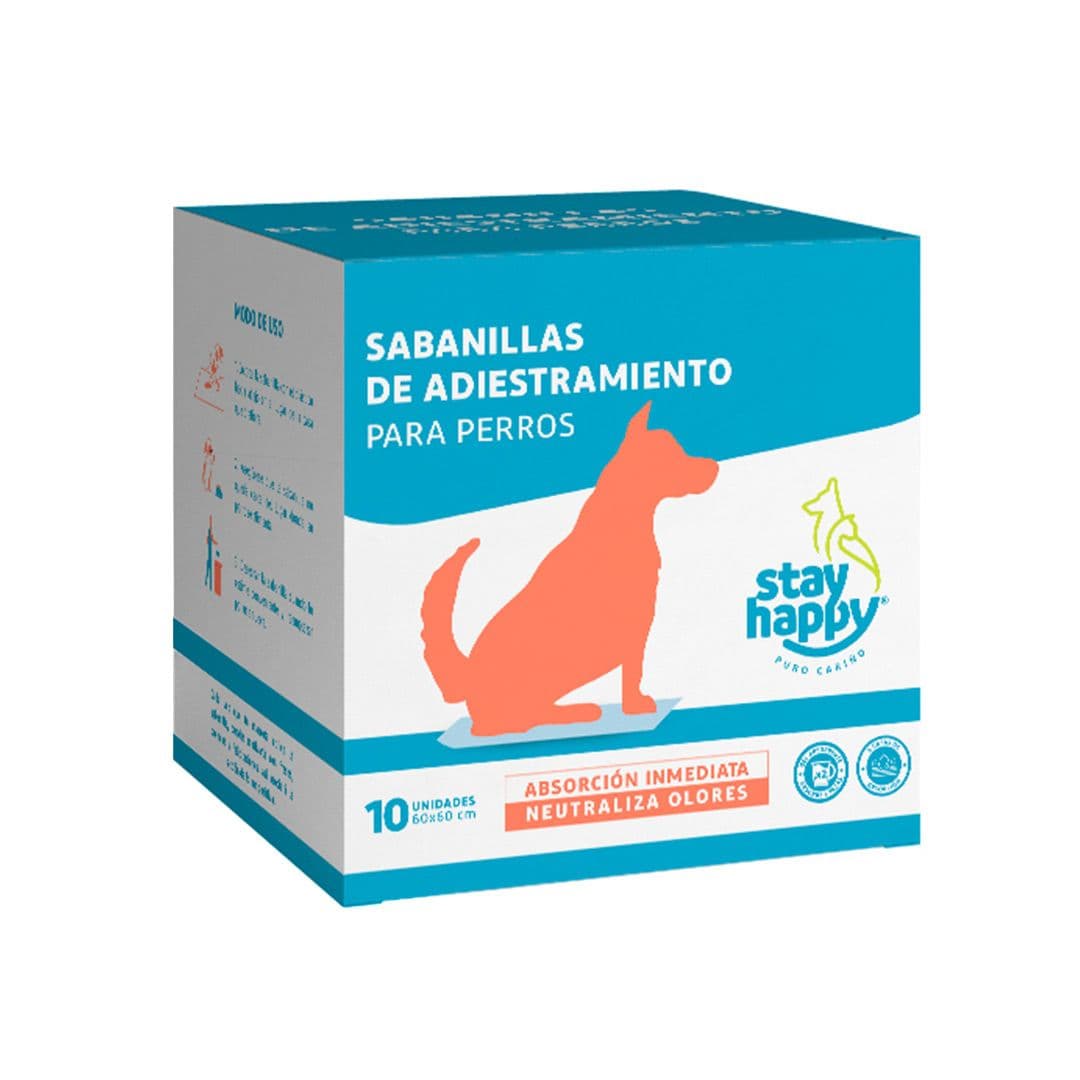 Sabanillas para Mascota Stay Happy (10 Unidades)_1
