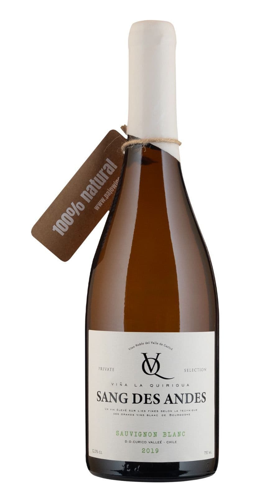 Vino La Quirigua Premium Sang Des Andes Blanco 750cc_1