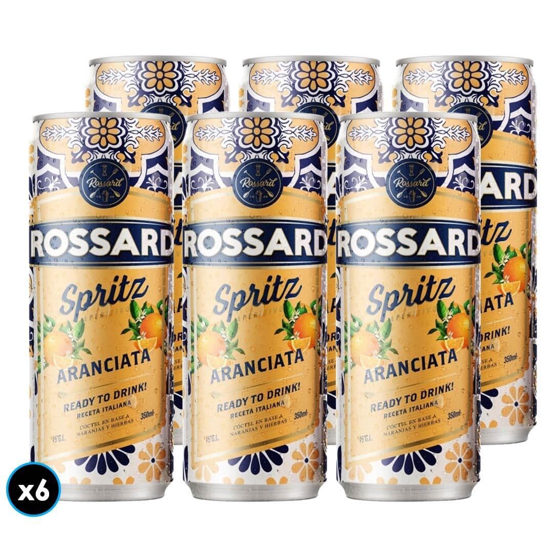 6x Rossard Spritz Aranciata 350cc_1