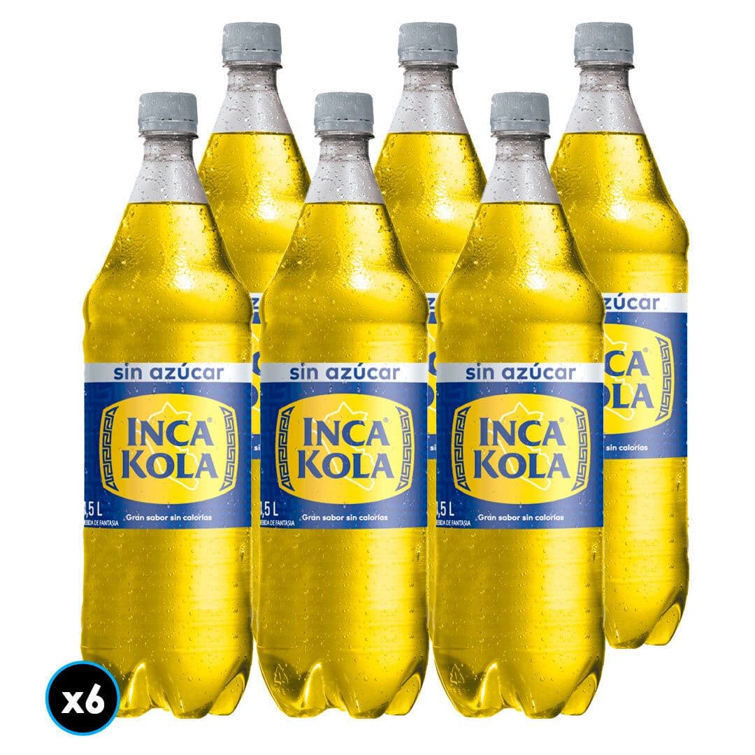 6x Bebida Inca Kola Zero 1.5 L_1