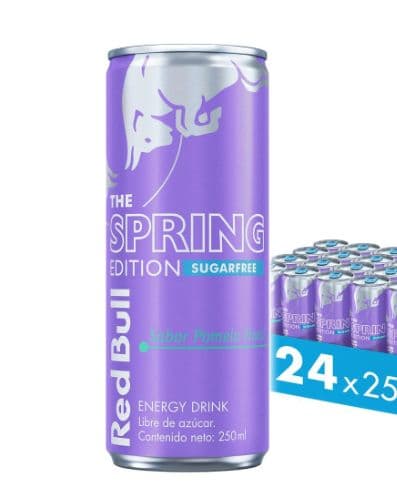 Bebida Energética Red Bull Sin Azúcar Pomelo Floral 250cc_1