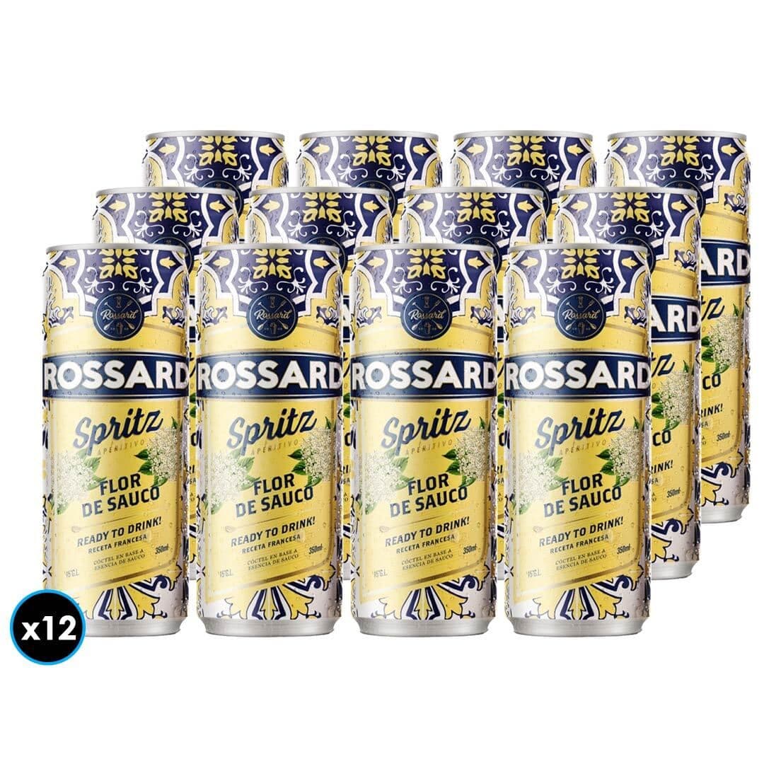 12x Rossard Spritz Flor De Sauco 350cc_1