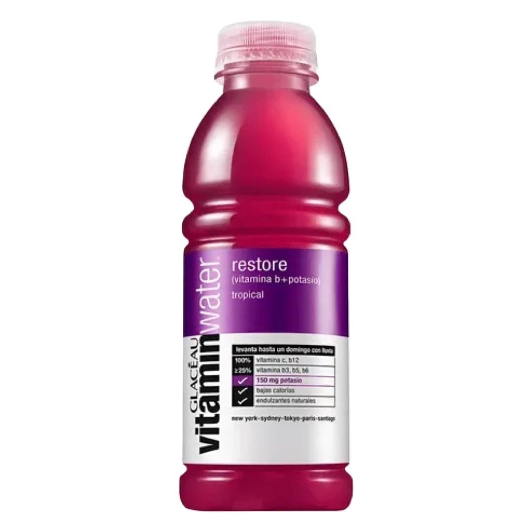 Agua Saborizada Vitamin Water Restore 500cc_1