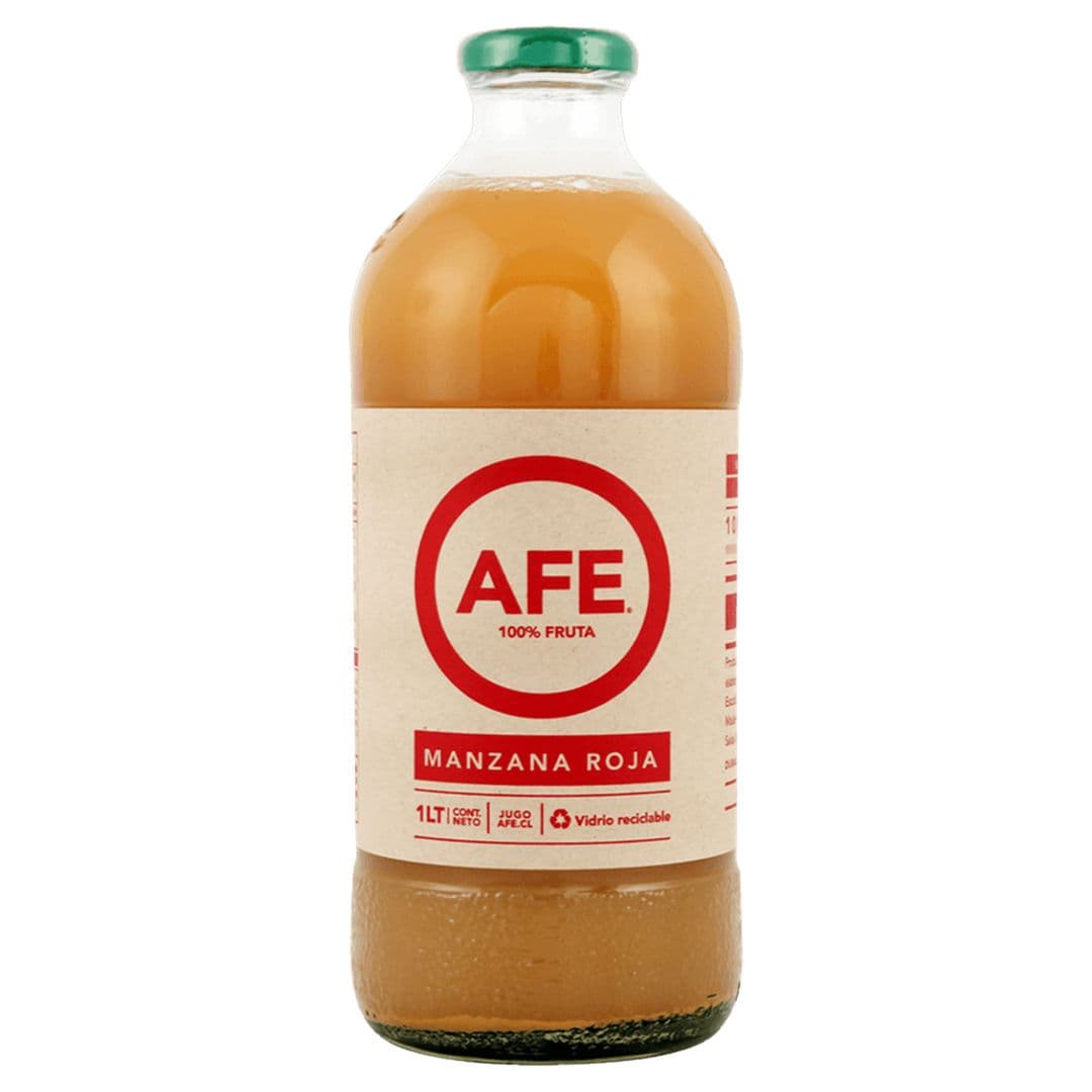 Jugo Afe Manzana Roja 1 L_1