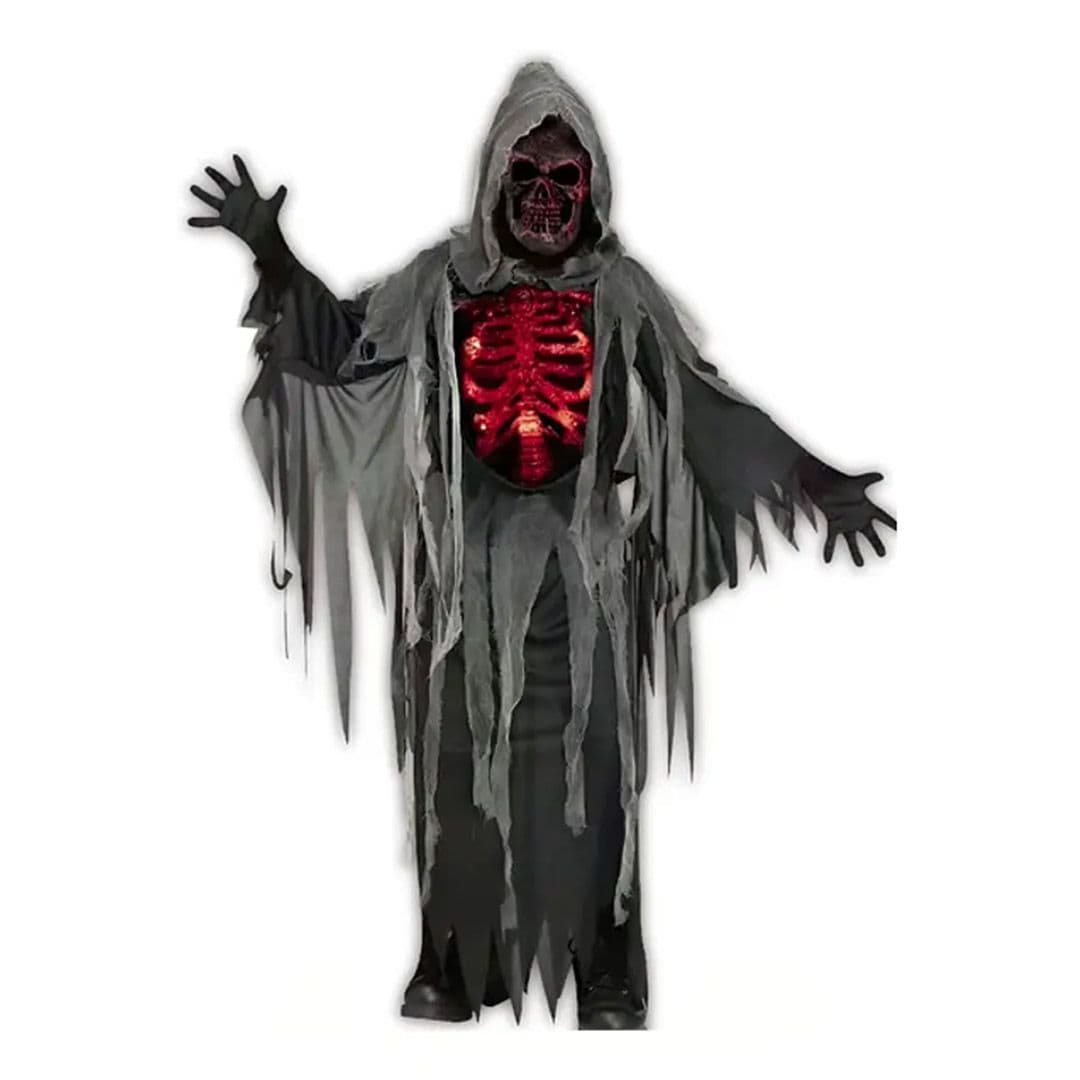 Disfraz Calavera Fantasma Halloween Talla M_1