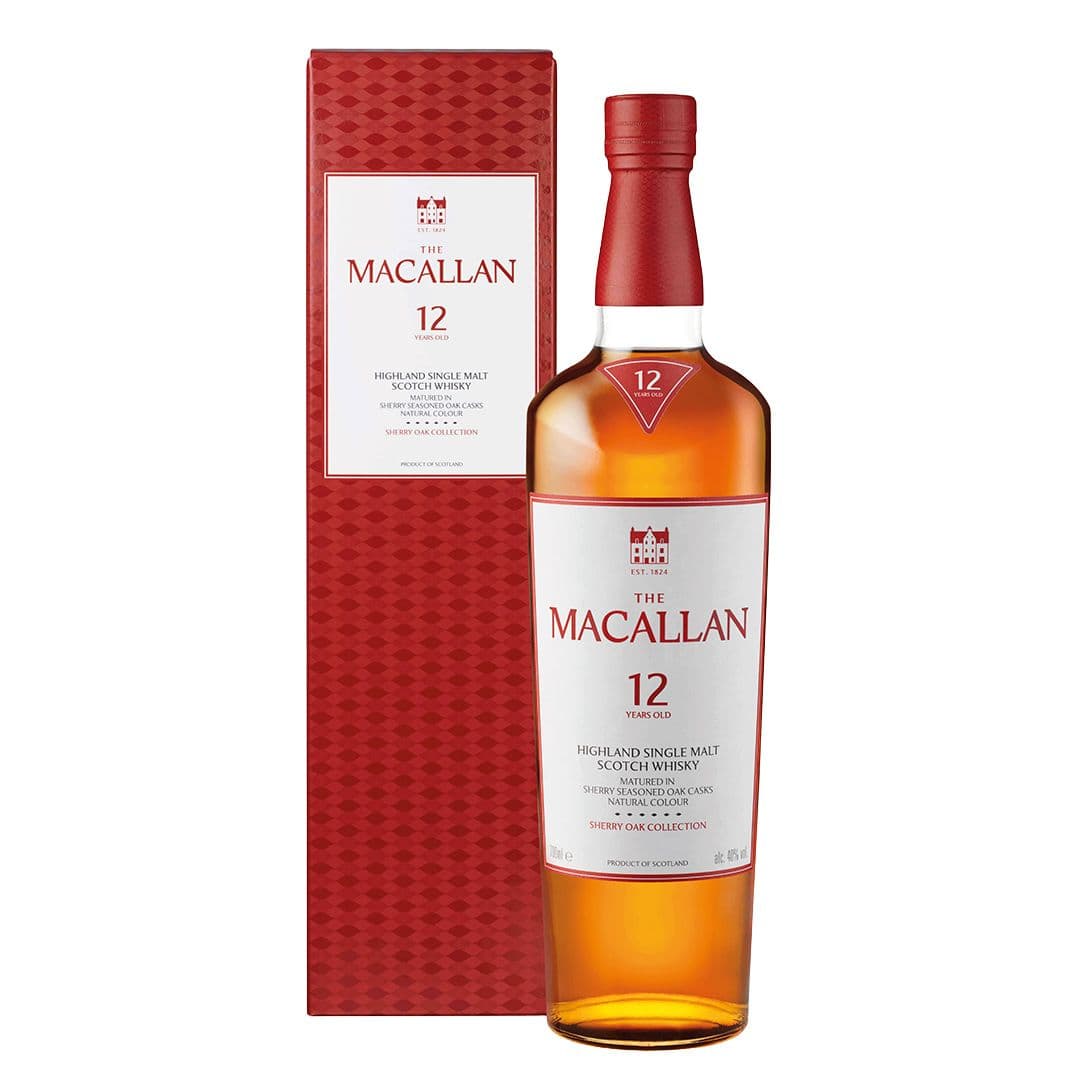 Whisky The Macallan Sherry Oak 12 Años 700cc_1
