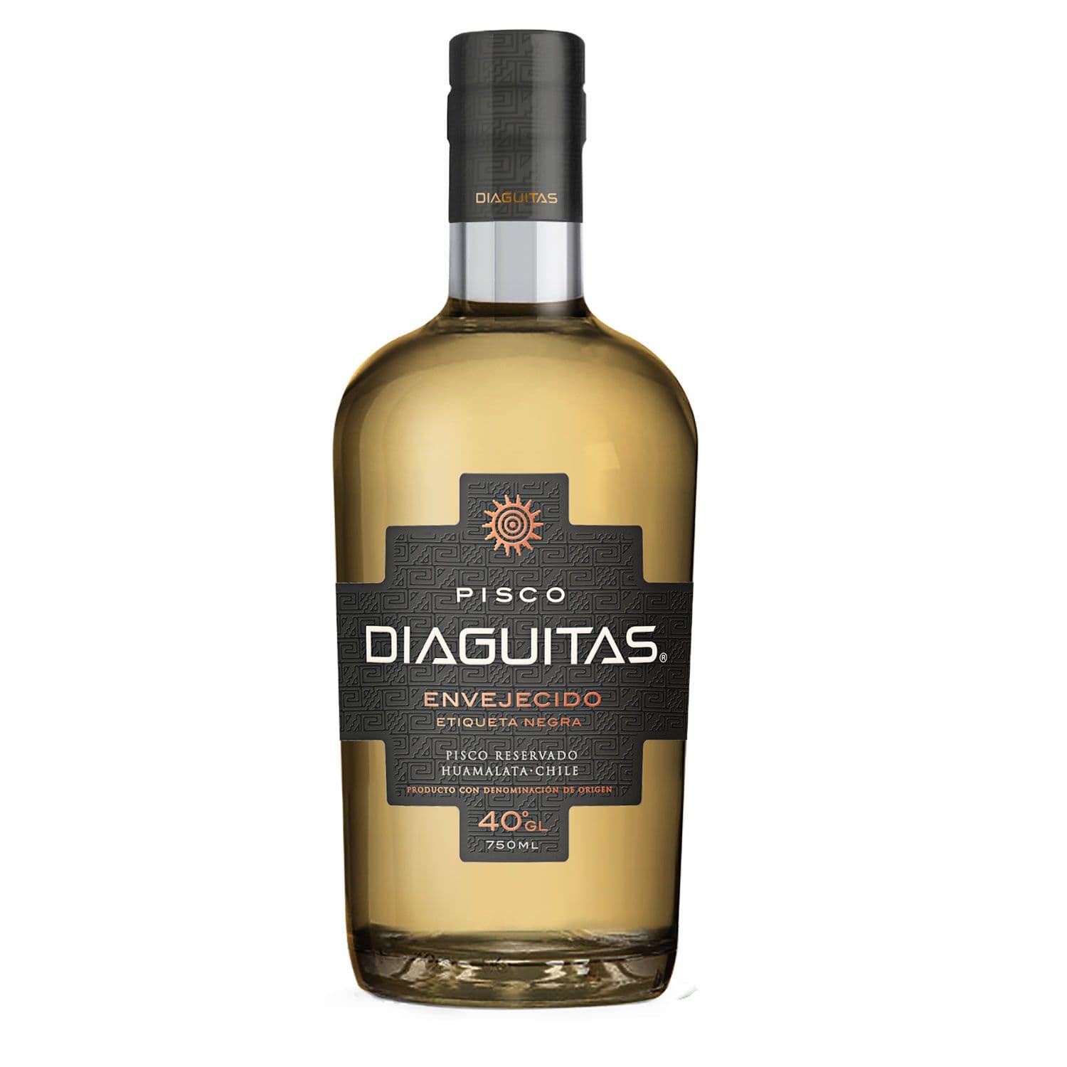Pisco Diaguitas Envejecido 750cc 40° alc._1