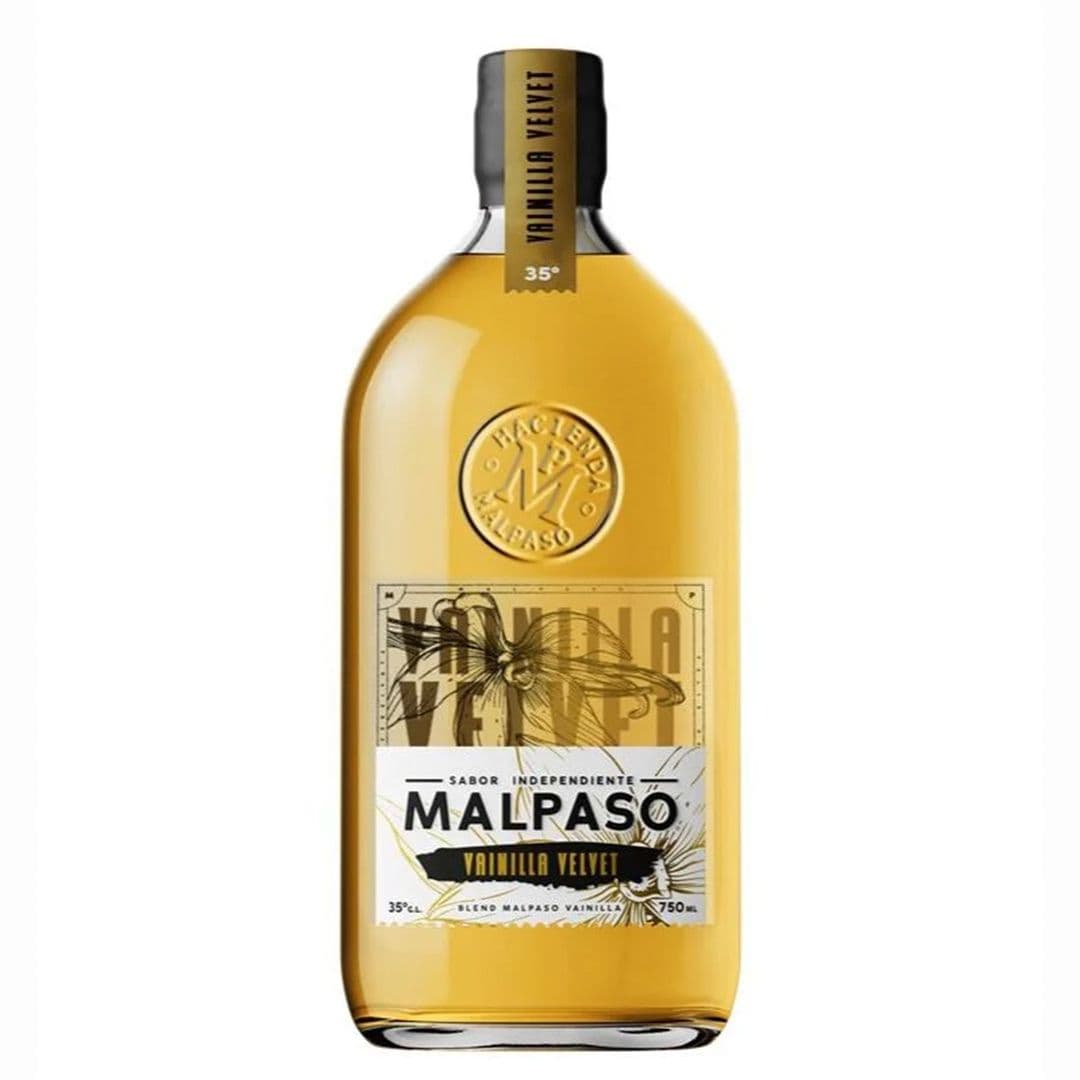 Pisco MalPaso Vainilla 750cc 35°alc._1