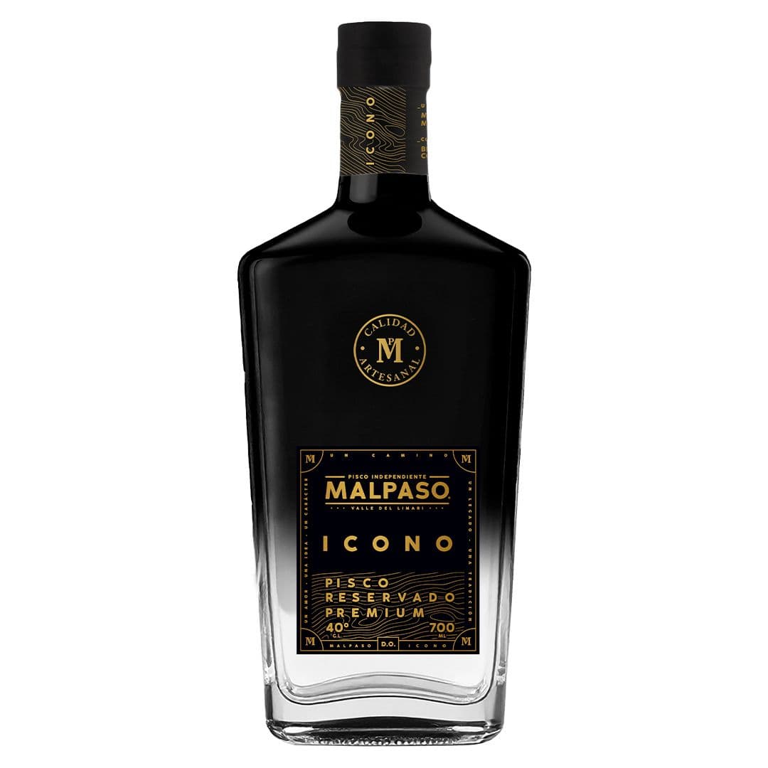 Pisco MalPaso Ícono Reservado Origen 700cc 40º alc._1