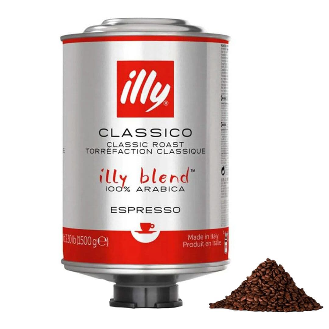 Café Illy Grano Clásico Lata 1,5 Kg_1