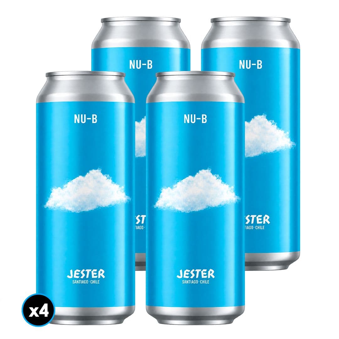 4x Cervezas Jester La Nube Hazy Pale Ale en Lata 473cc_1