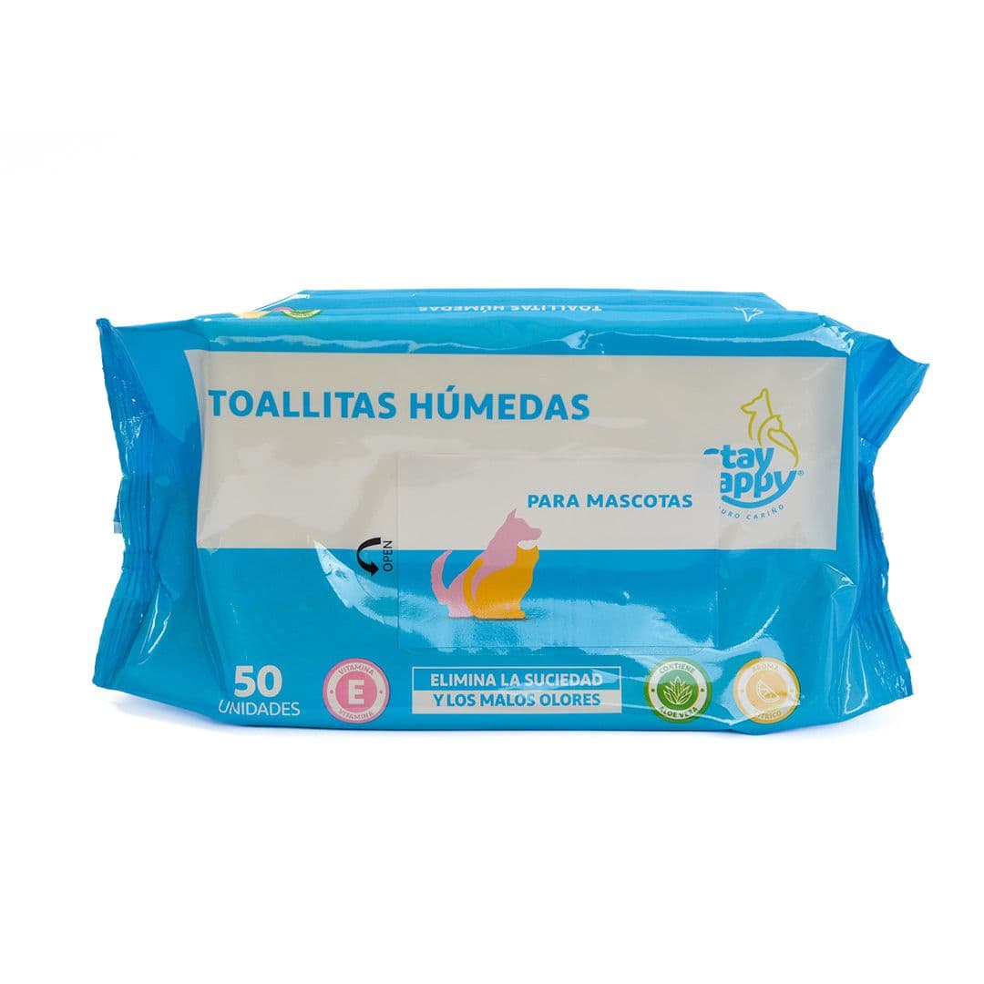 Toallitas Húmedas para Mascotas (50 Unidades)_1