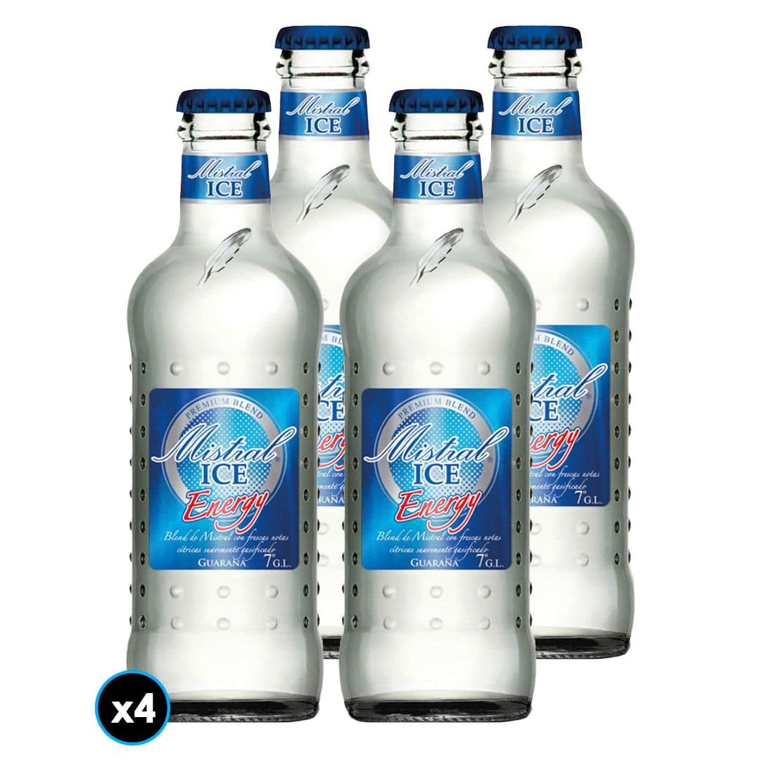 4x RTD Mistral Ice Energy en Botella 275cc 5° Alc._1