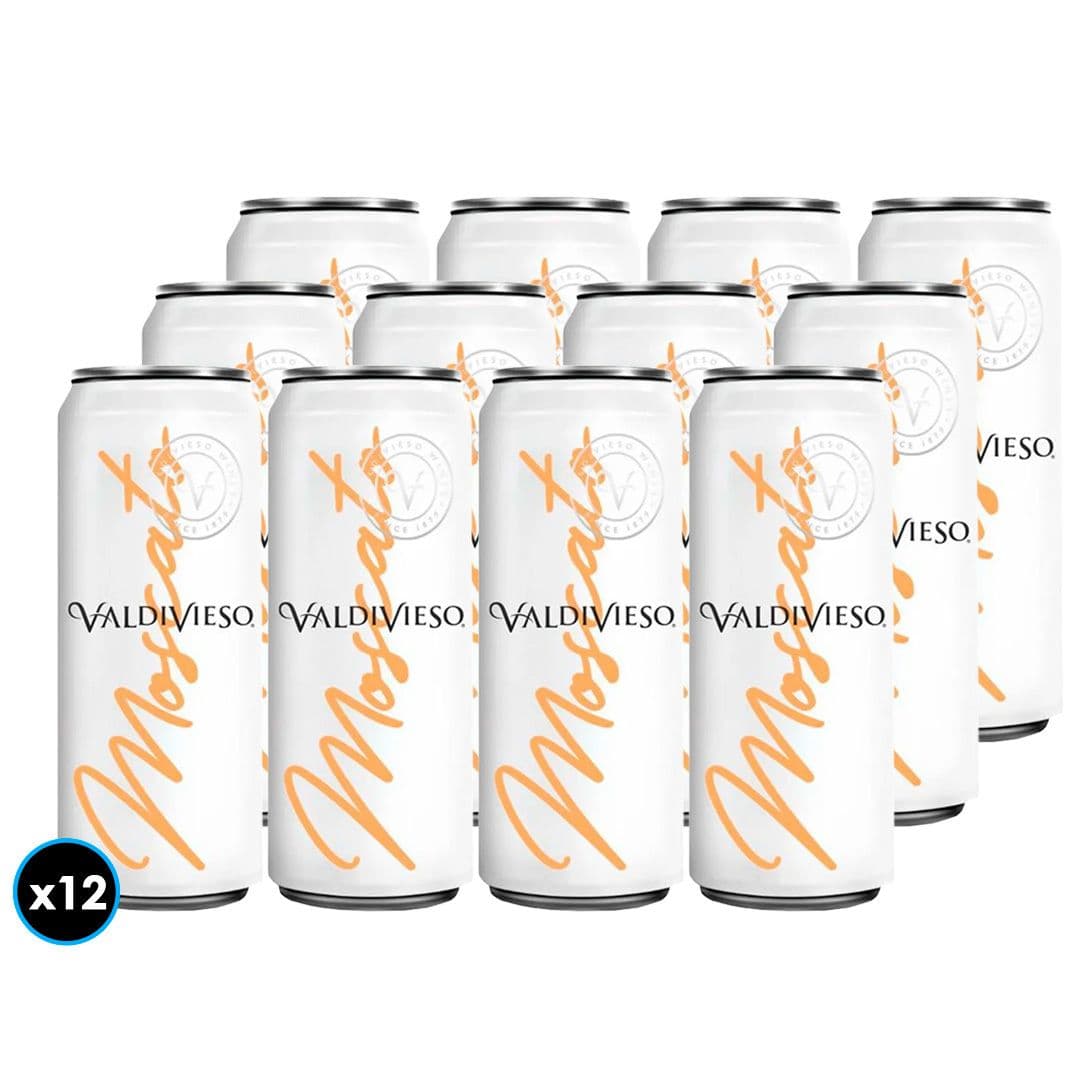 12x Espumante Valdivieso Moscato en Lata 310cc_1