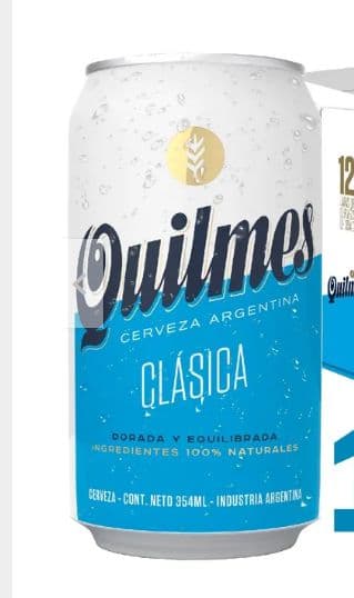 Cerveza Quilmes en Lata 354cc _1