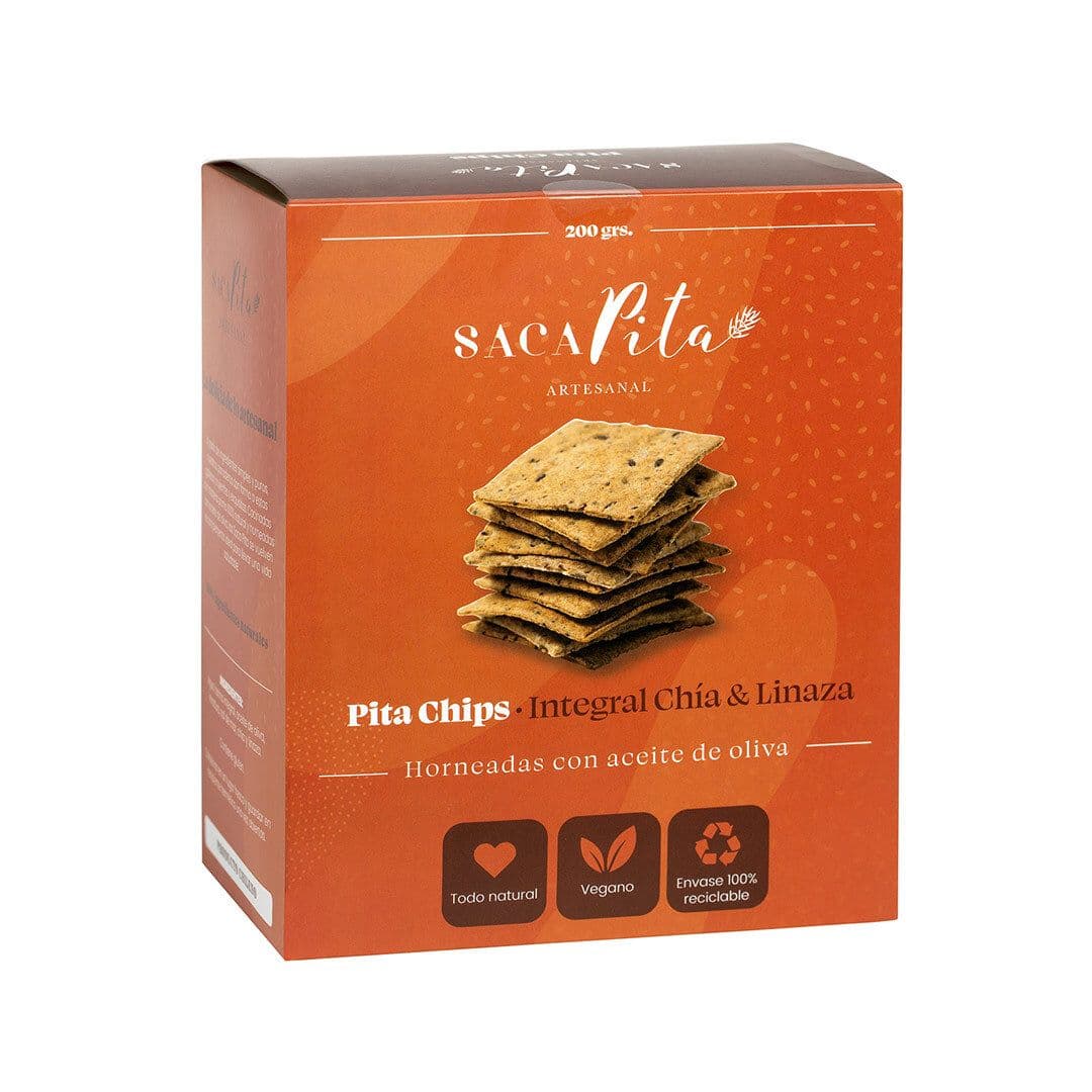 Pita Chips Integral Chía Linaza 200 grs_1