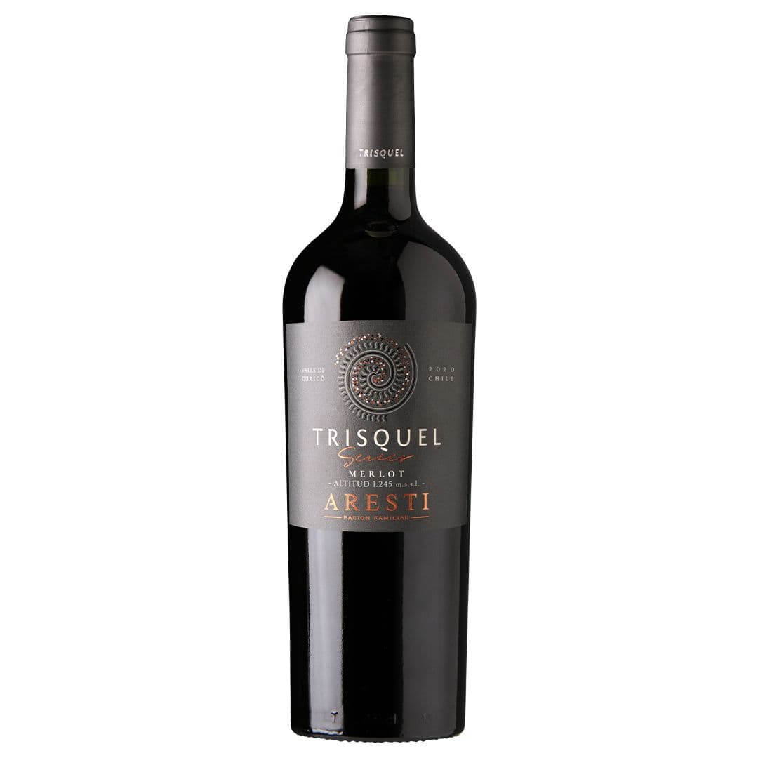 Vino Aresti Trisquel Series Altitud Premium Merlot 750cc_1