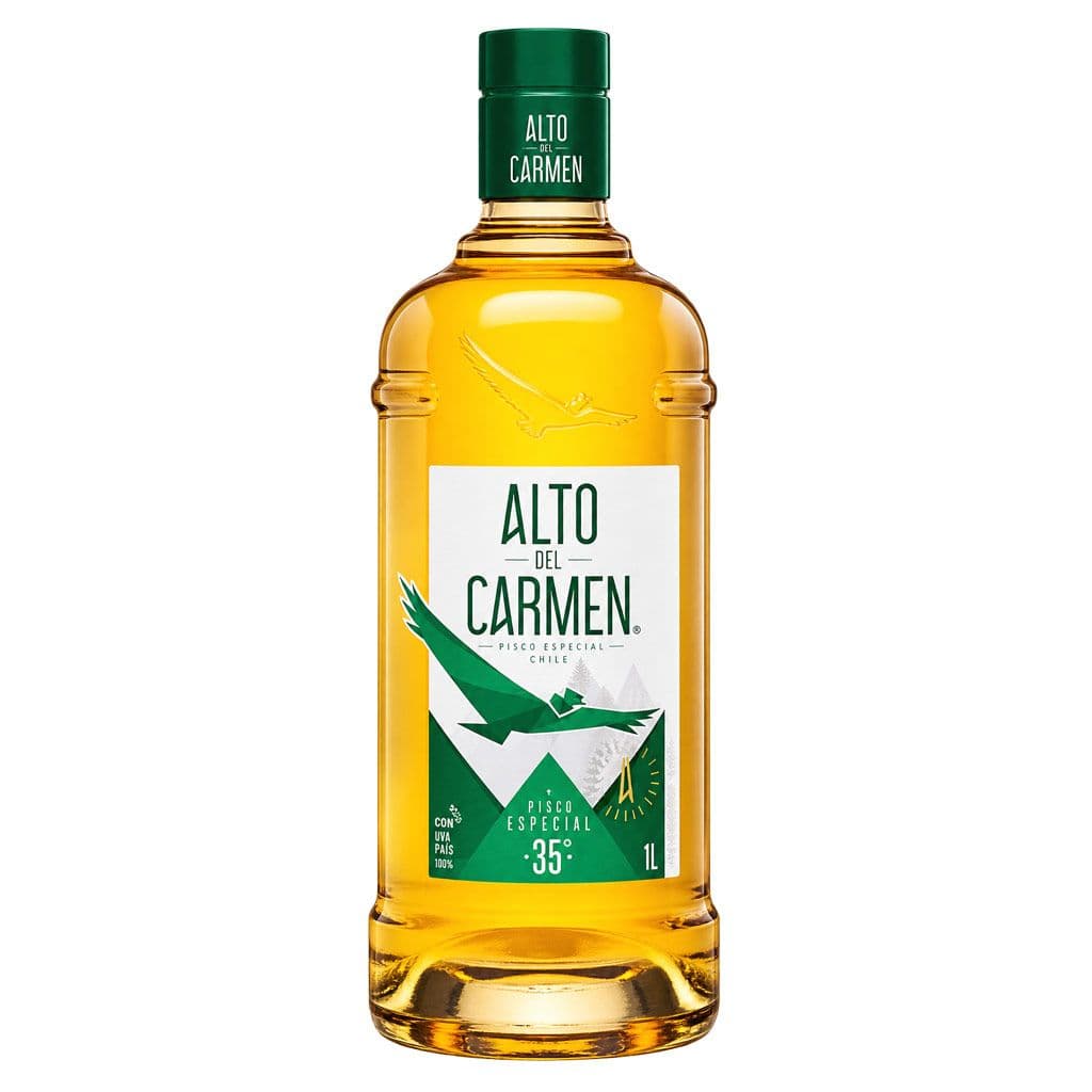 Pisco Alto del Carmen 35 grados 1 Litro 35° alc._1
