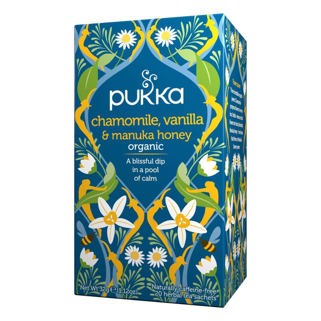 Té Pukka Chamomile, Vanilla & Manuka Honey (20 Unidades)_1