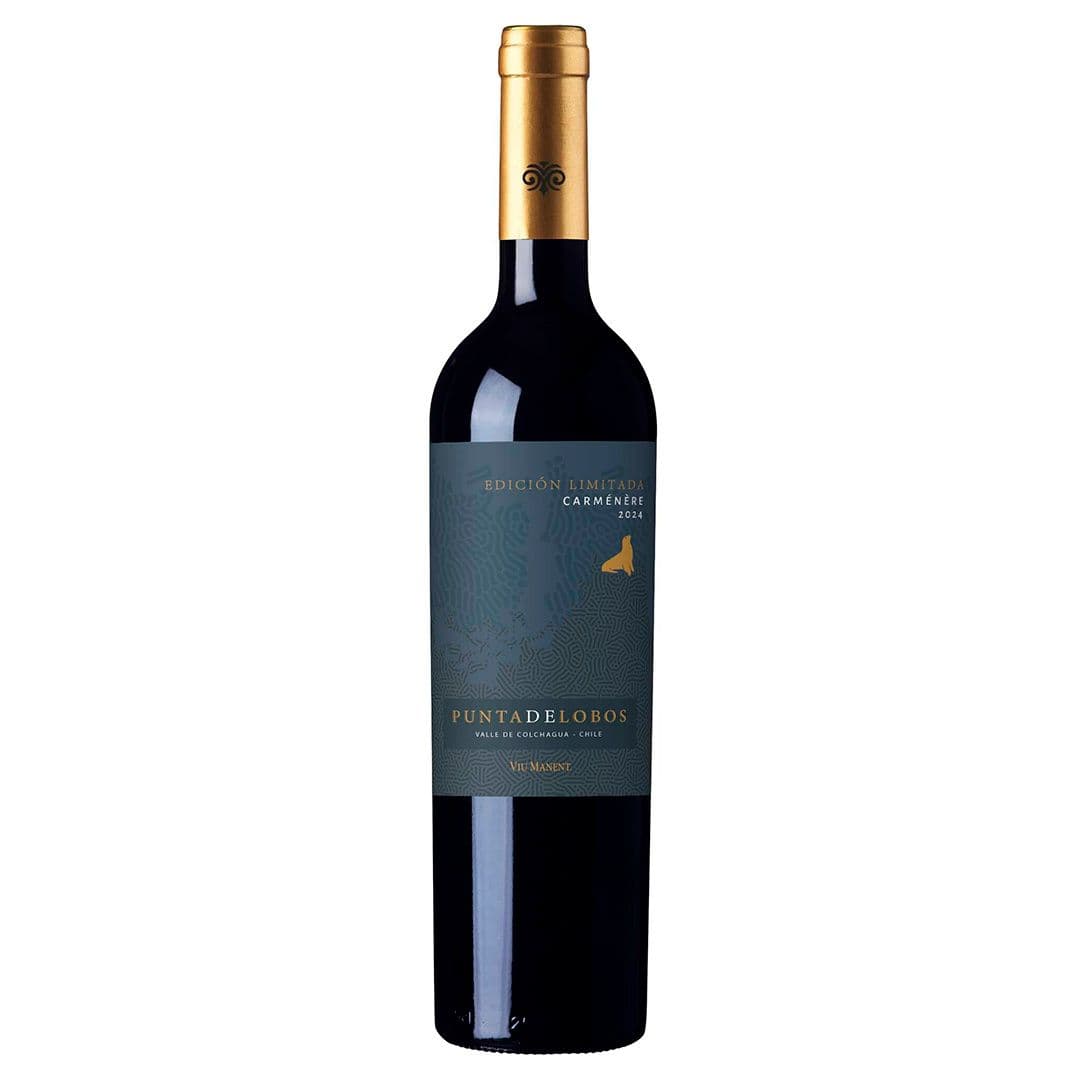 Vino Viu Manent Punta de Lobos Edición Limitada Carmenere 750cc_1