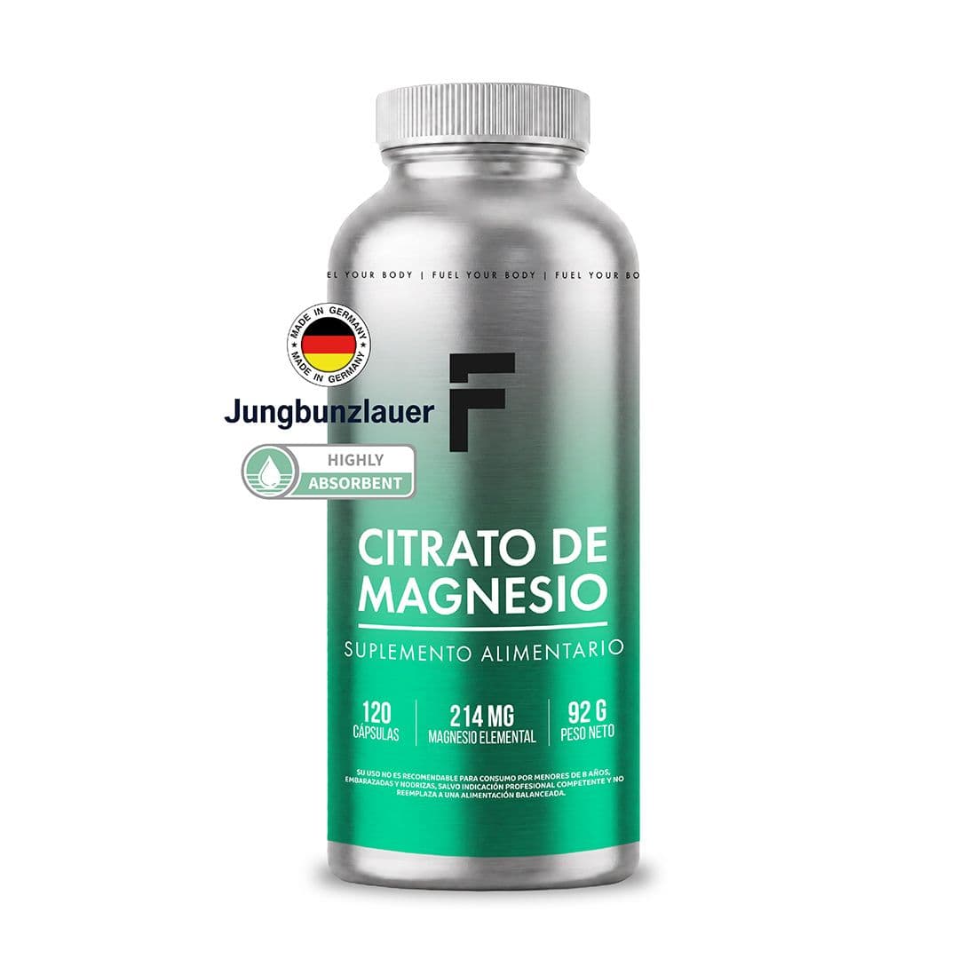 Citrato de Magnesio Fuel Nutrition 214 mg (120 cápsulas)._1