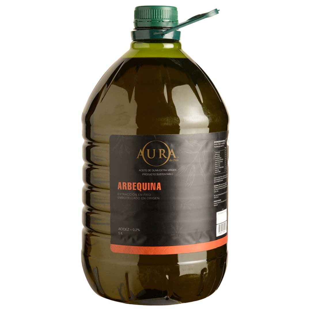Aceite de Oliva Extra Virgen Aura Arbequina 5 L_1