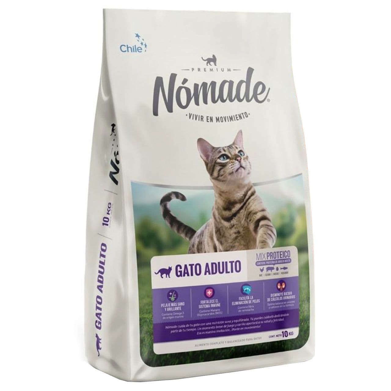 Comida de Gato Nomade Adulto 10 Kg_1