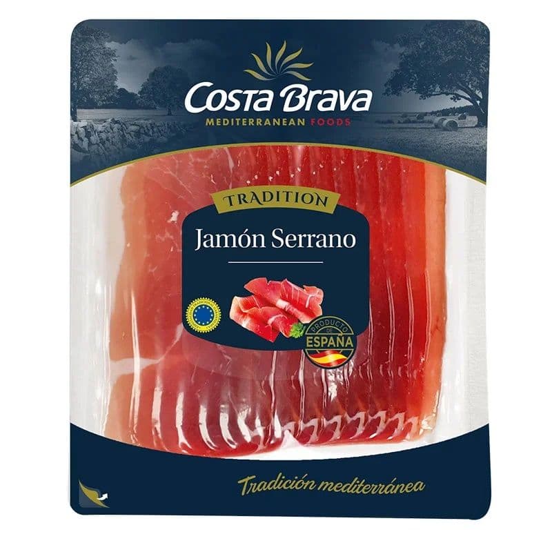Jamón Serrano Laminado Costa Brava 500g_1