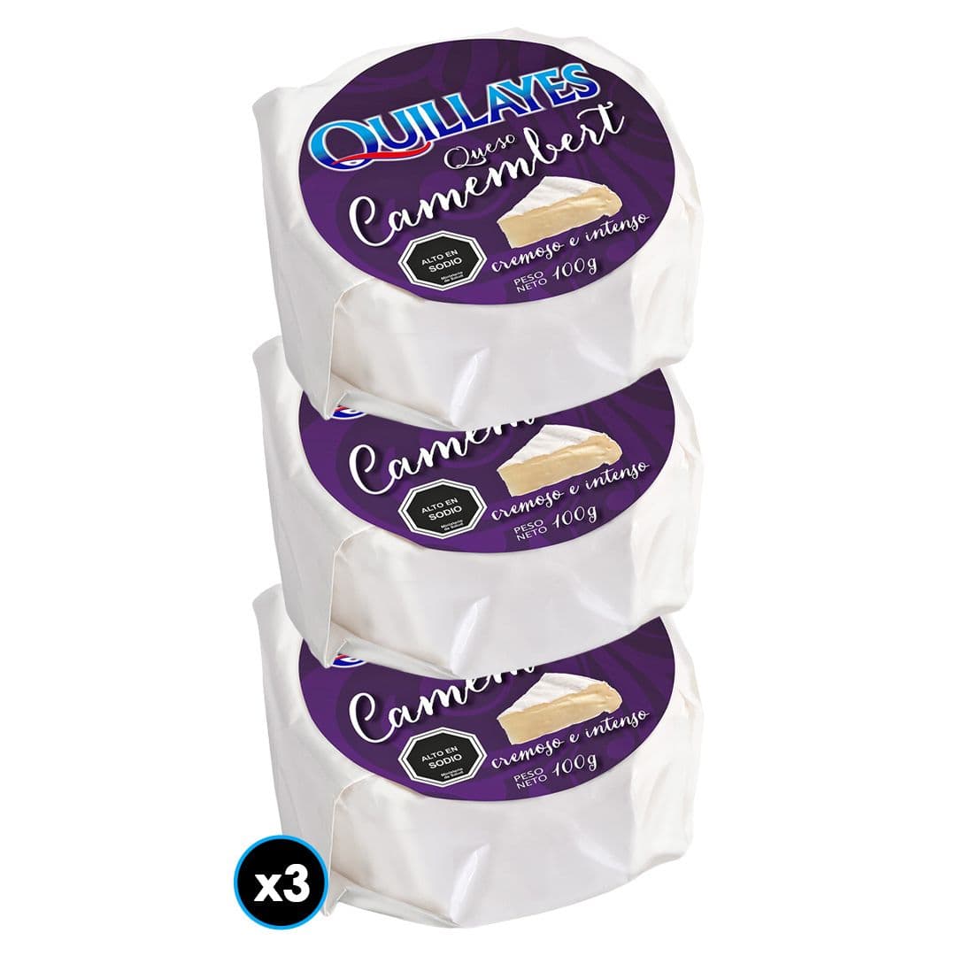 3x Queso Camembert Quillayes 100g_1