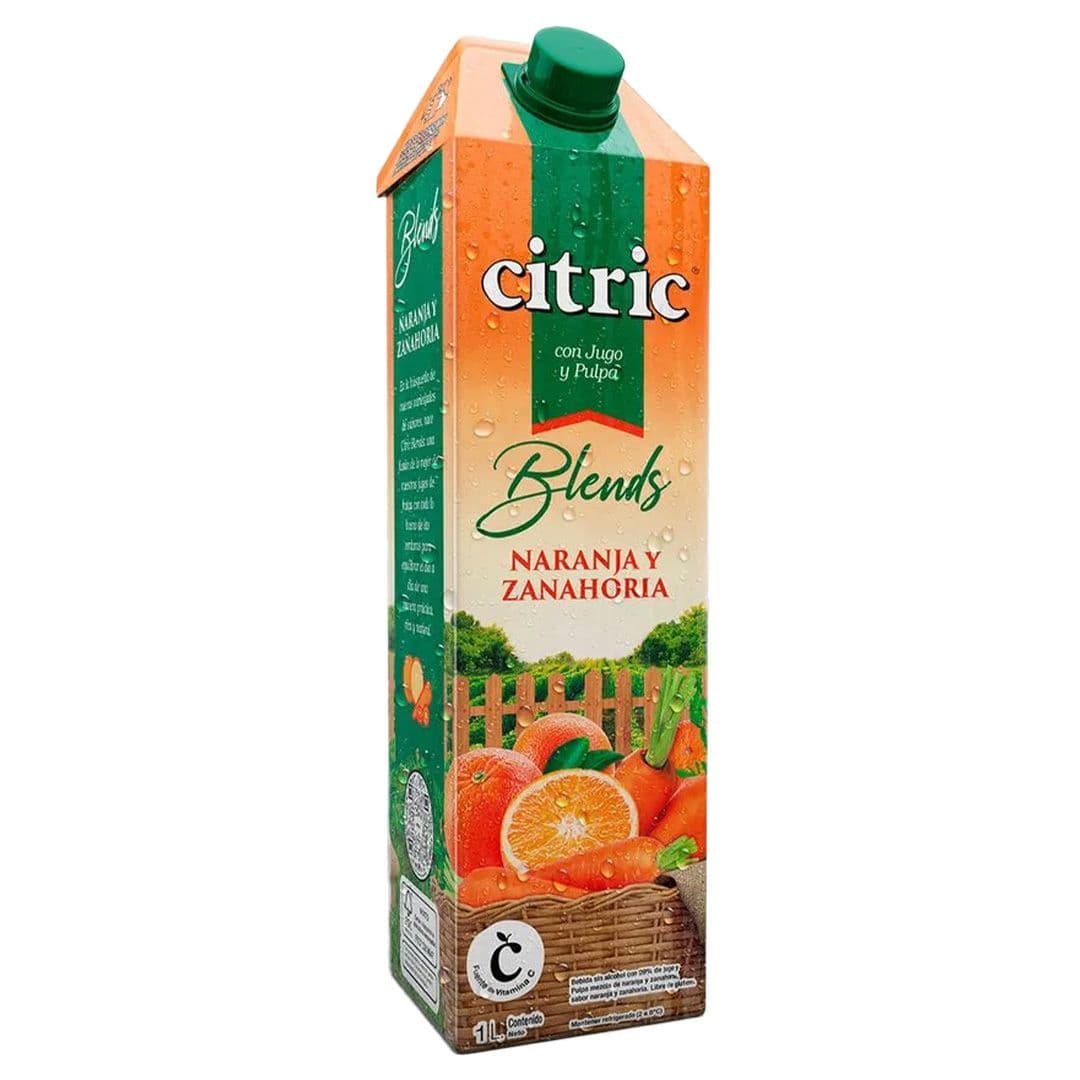 Jugo Citric Naranja Zanahoria con Pulpa 1 L_1