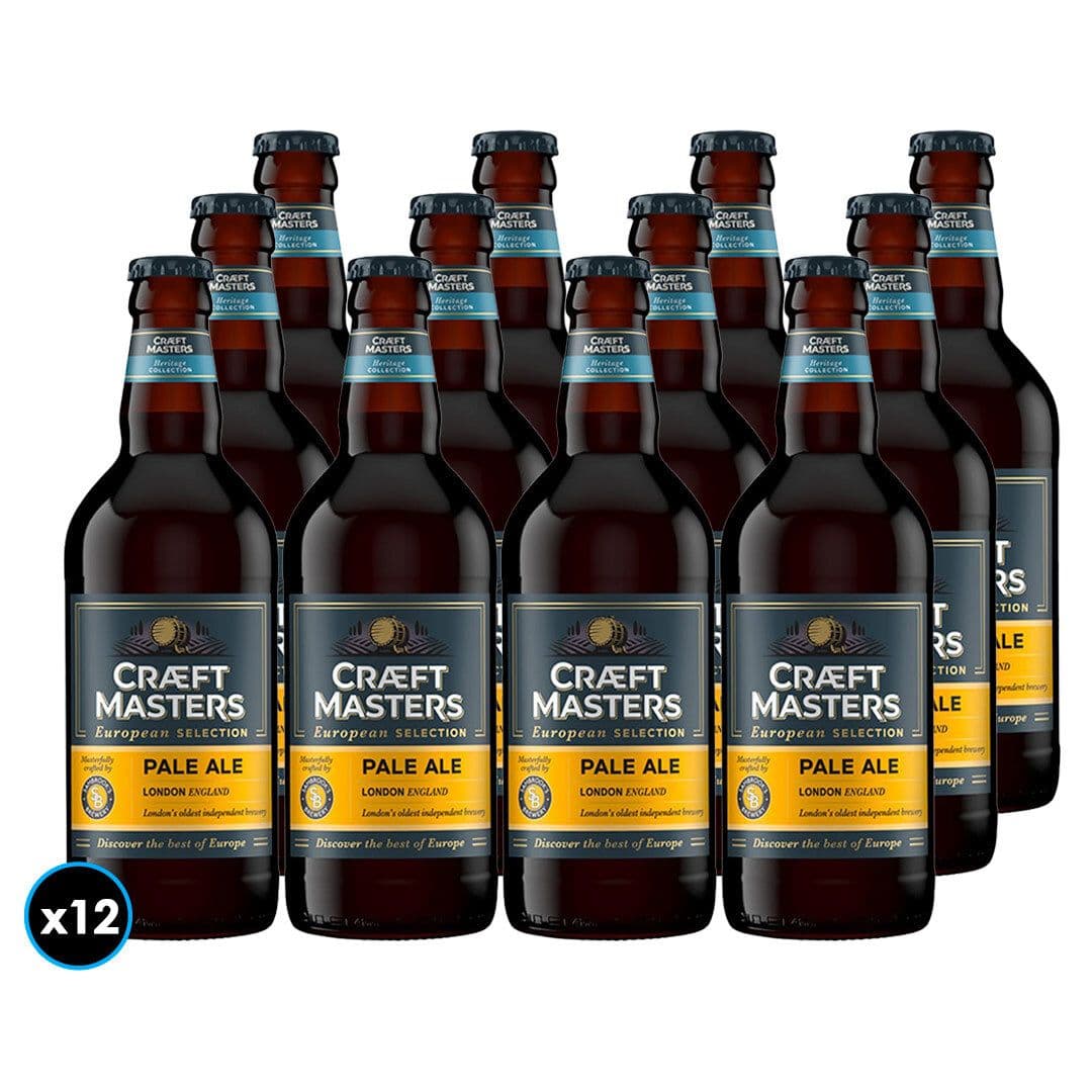 12x Cerveza Craft Masters Pale Ale 500cc_1