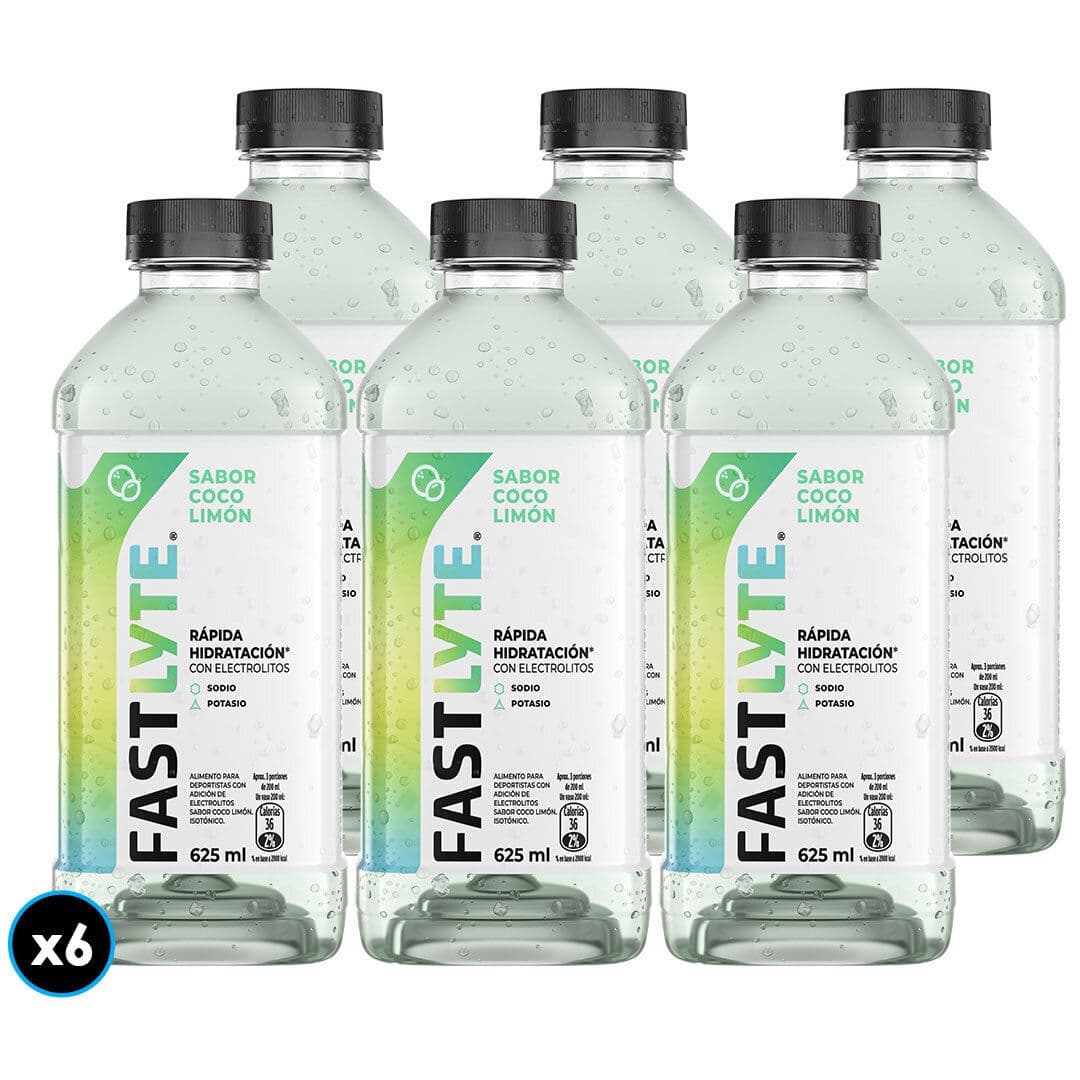 6x Isotónica Fastlyte Coco Limón 625cc_1