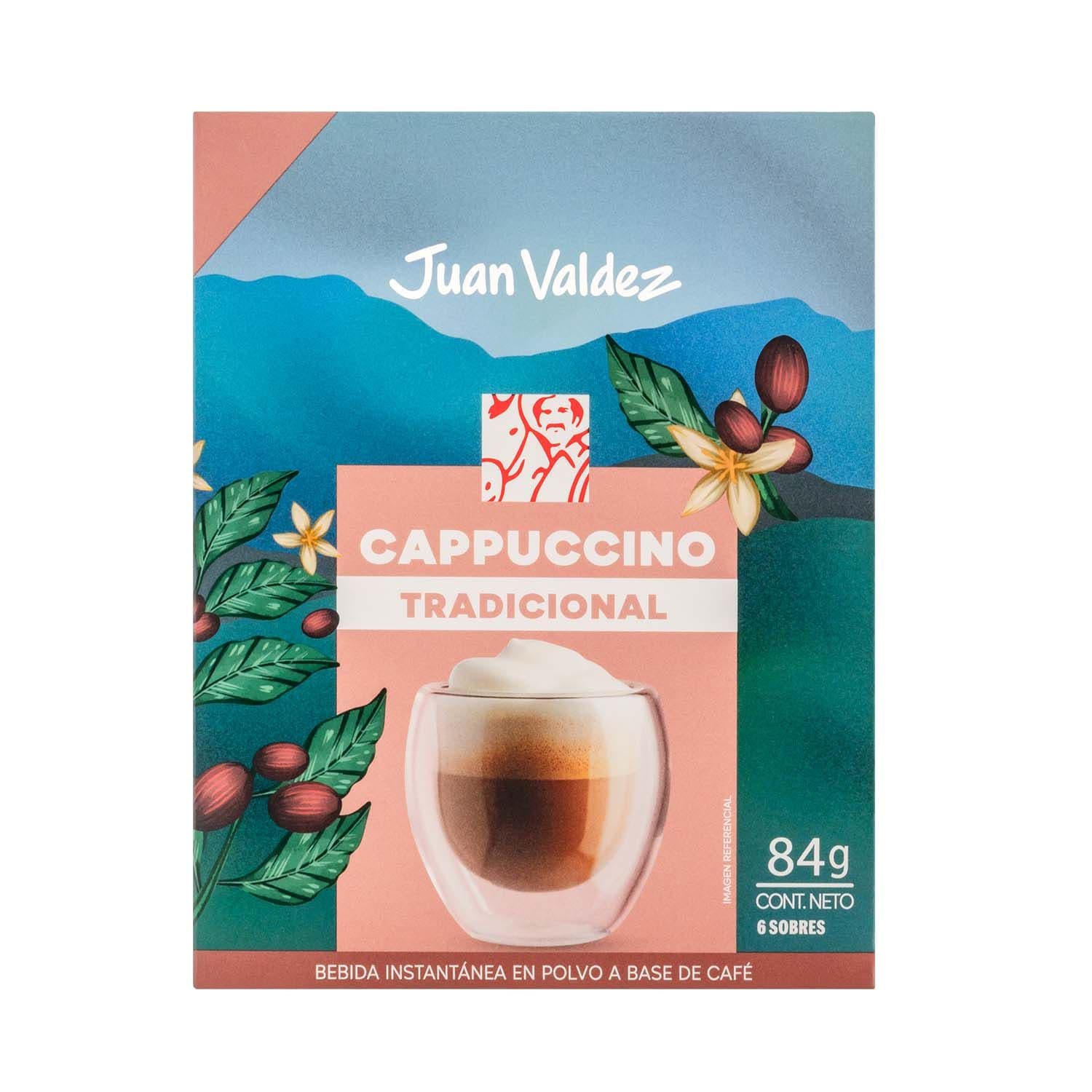 Café Cappuccino Juan Valdez Tradicional 6 un._1