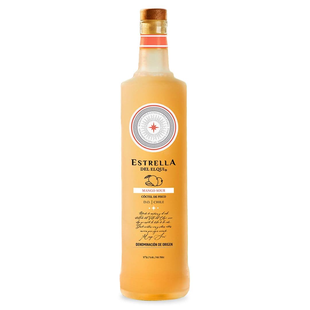 Cóctel Estrella Del Elqui Mango Sour 750cc 12°_1