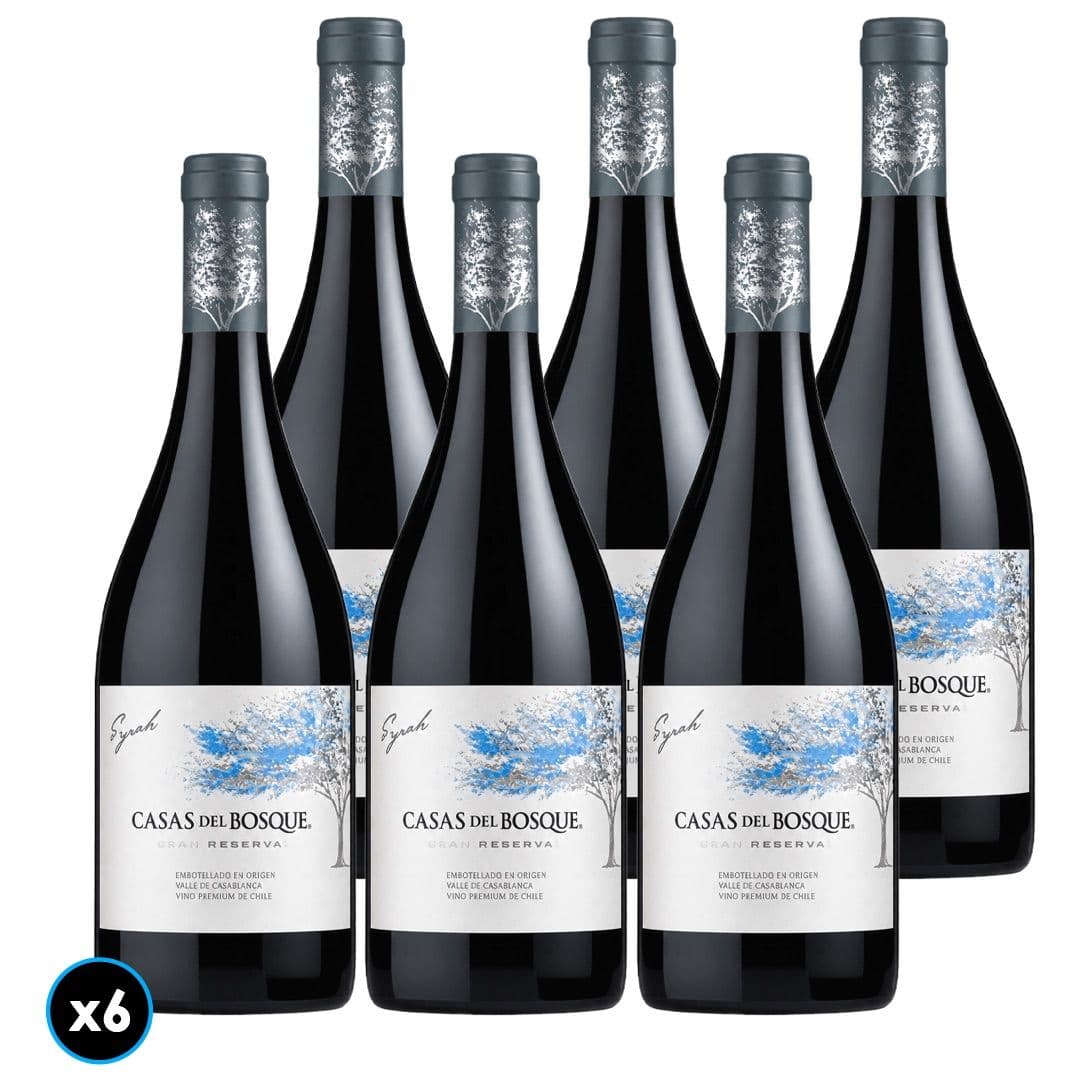 6x Vino Casas del Bosque Gran Reserva Syrah 750cc_1