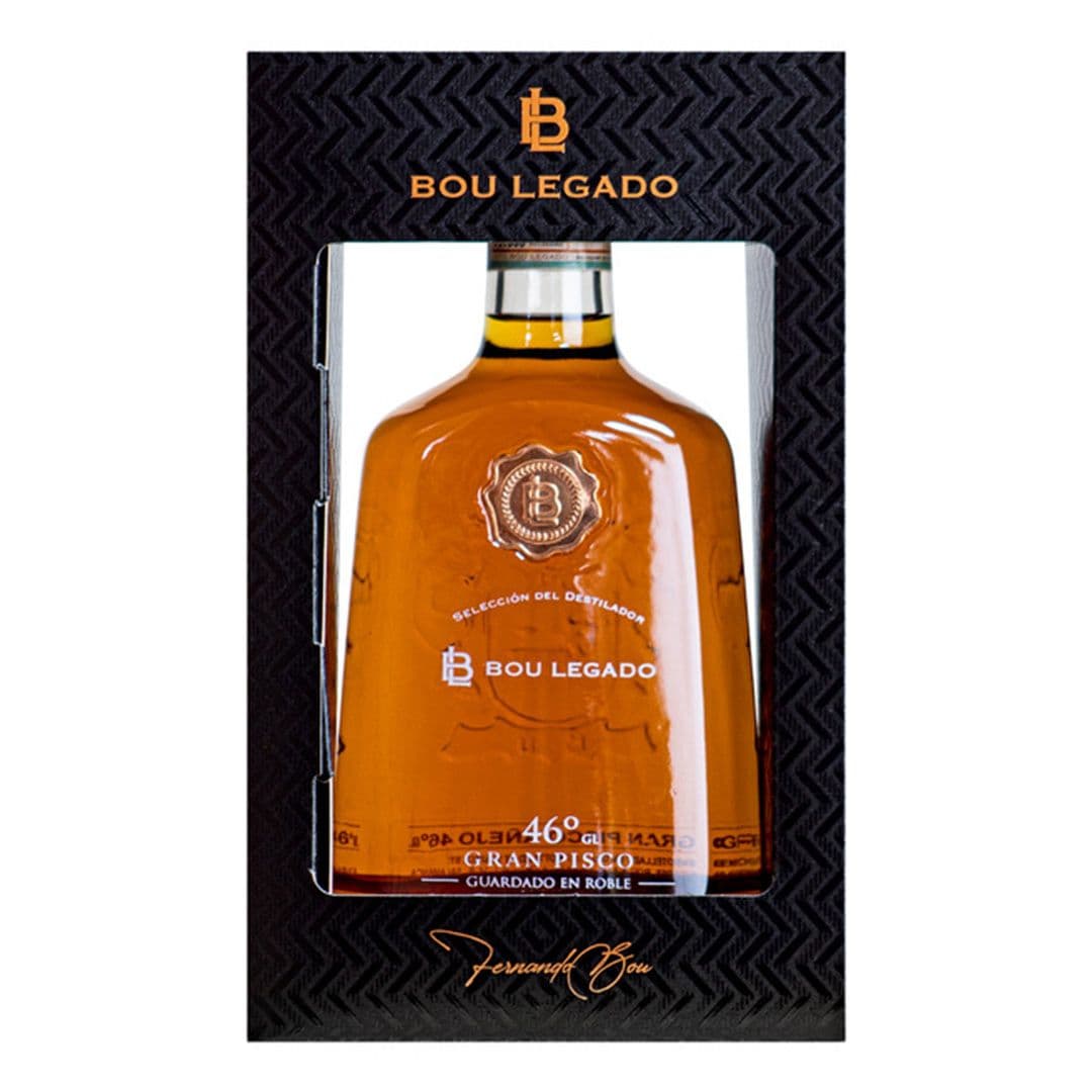 Pisco 1929 Bou Legado Añejo 750cc 46°alc._1