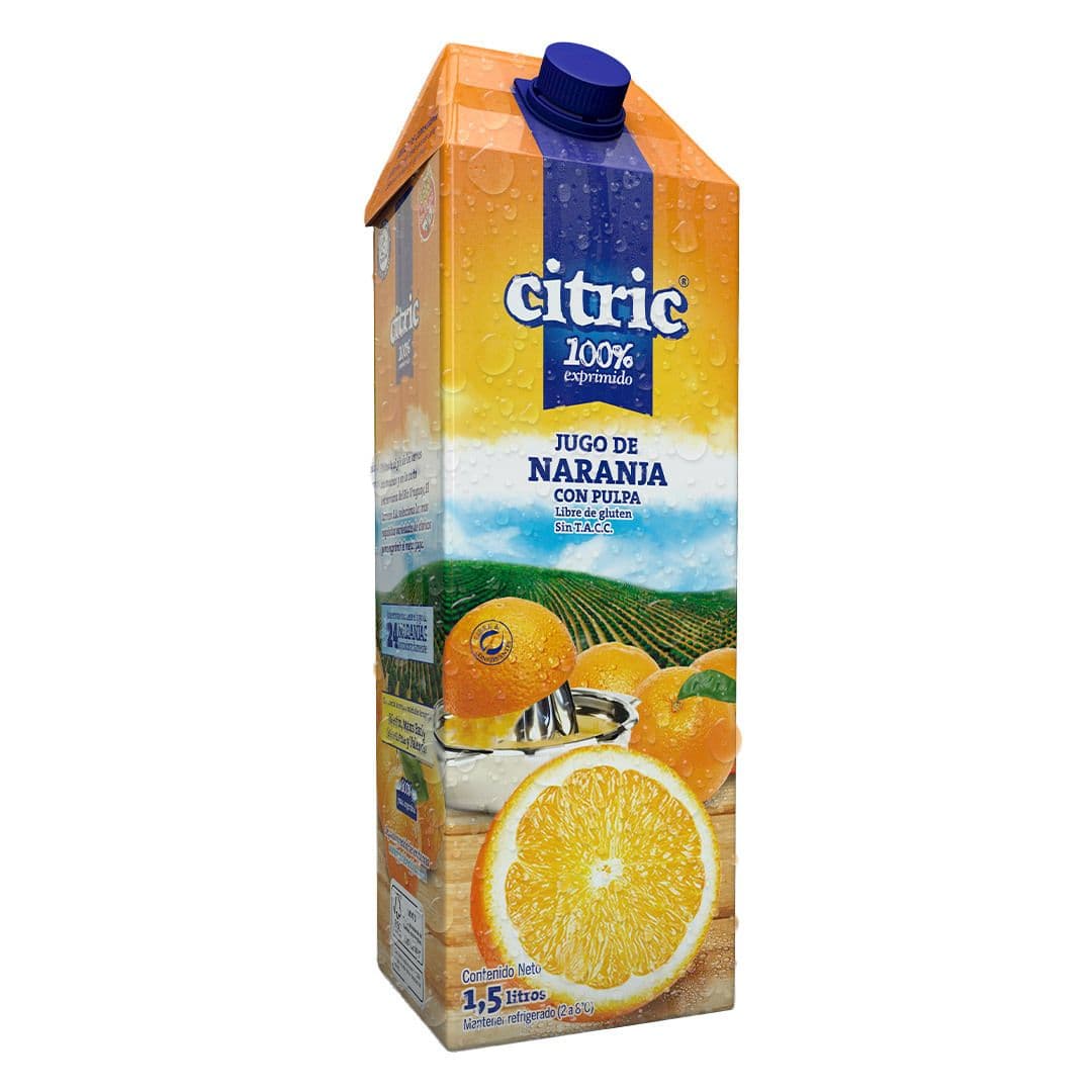 Jugo Citric Naranja 100% Exprimido 1.5 L_1