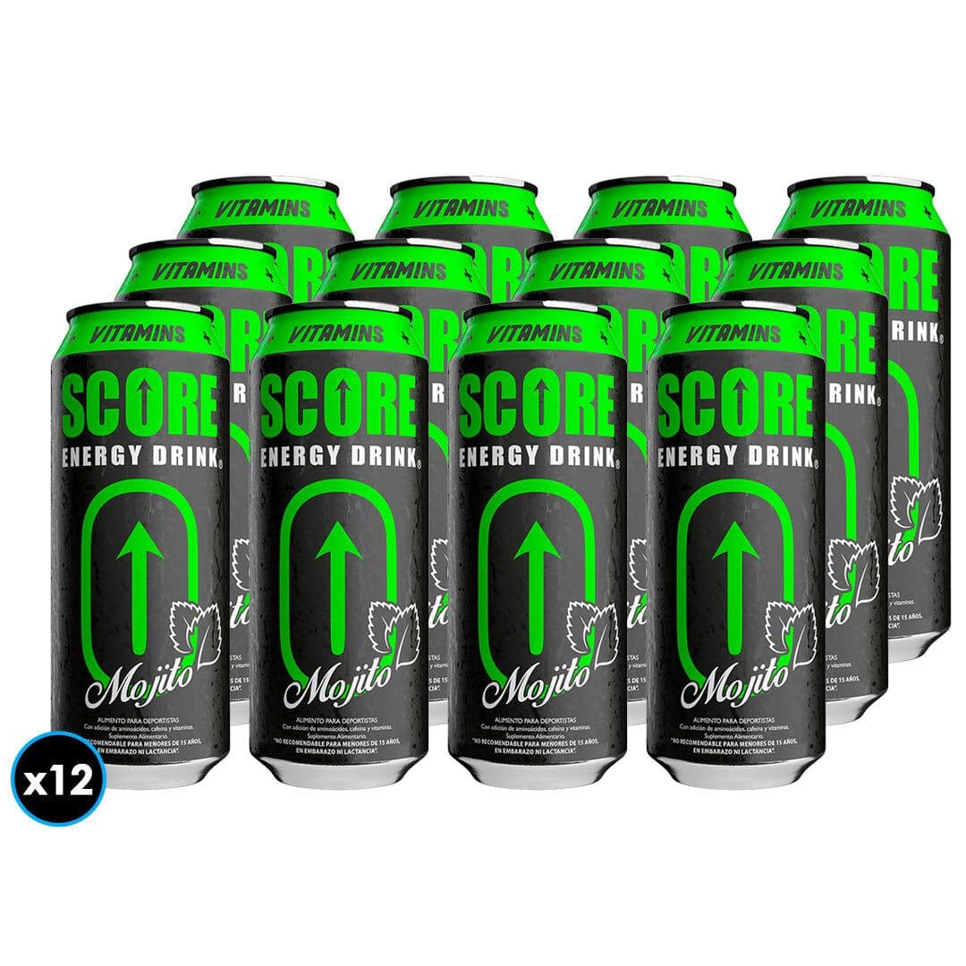 12x Bebida Energética Score Mojito 473cc_1