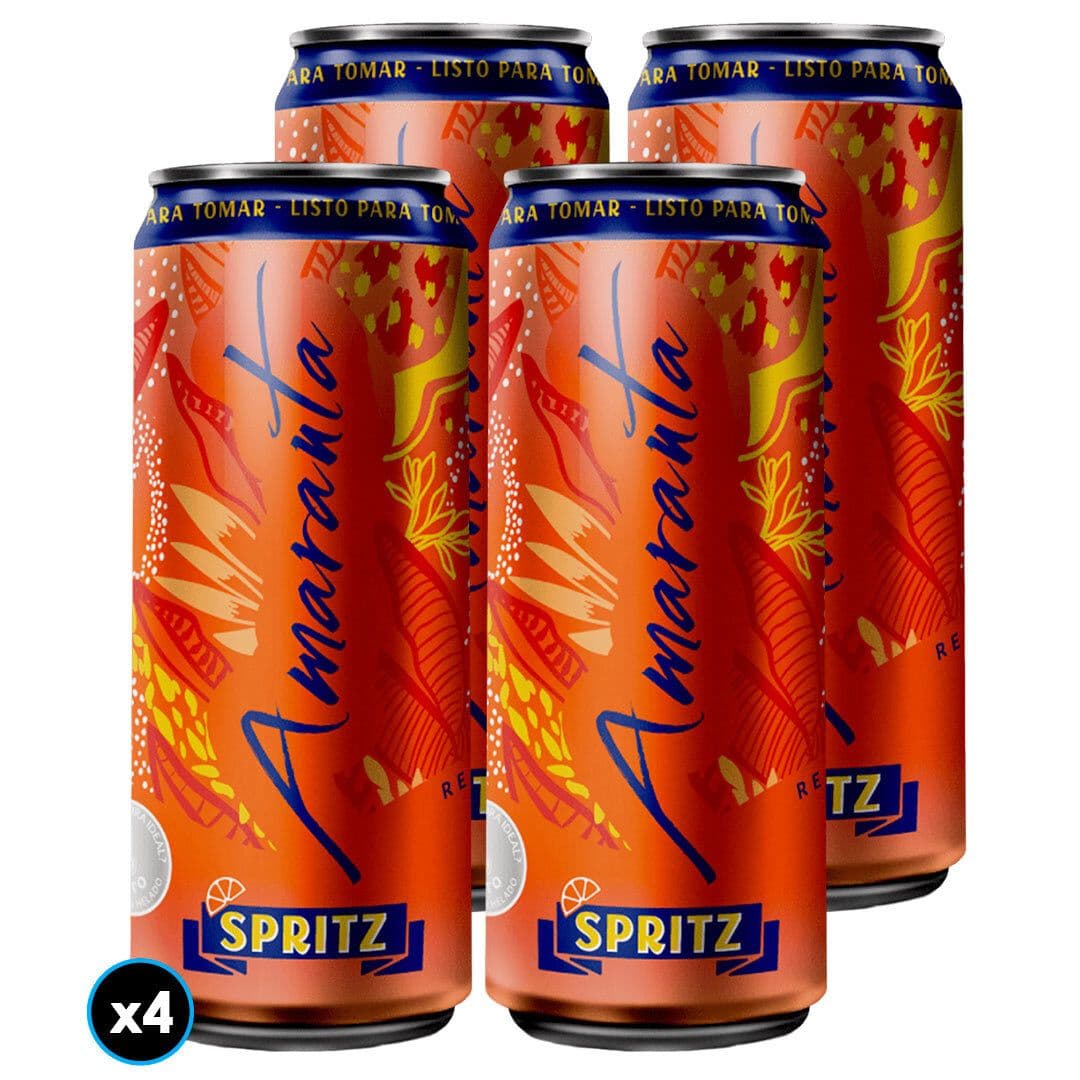 4x Espumante Amaranta Spritz Lata 250cc_1